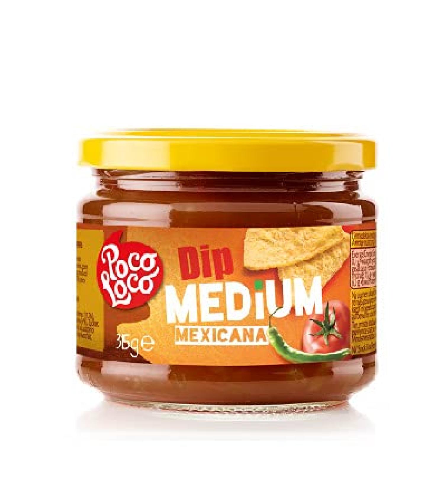 Poco Loco Dip Medium Mexicana 310 G