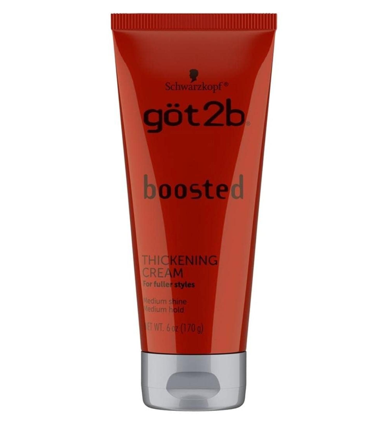 Got 2B Boosted Thickening Cream 6 Ounce (Pack of 2)