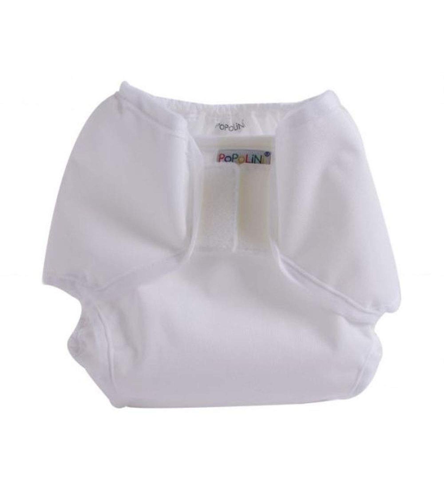 Popolini overpants Bravowrap white size L for 9 - 15 kg L (1 piece)
