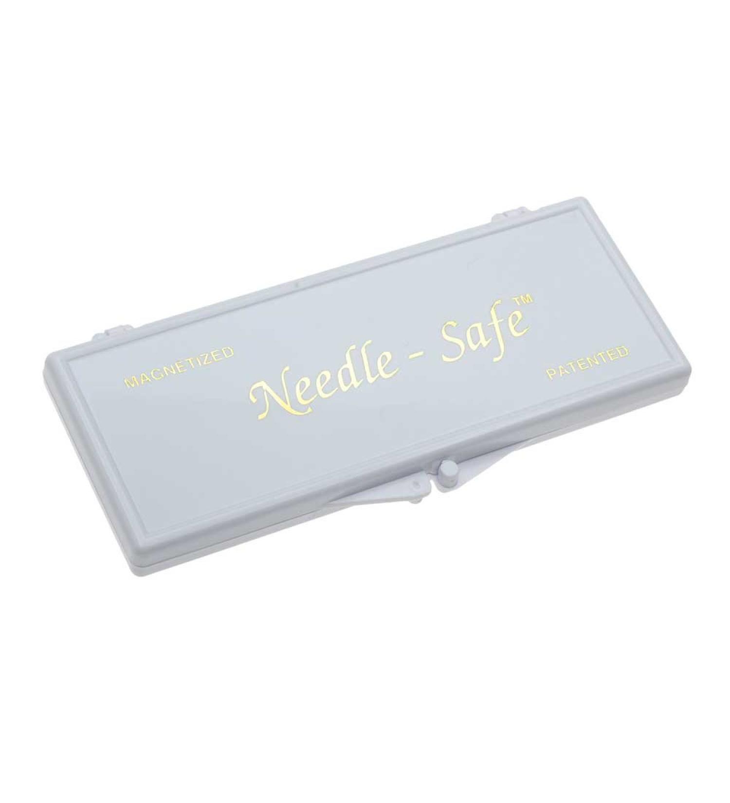 Needle-Safe Magnetized Needle Case  Rectangle 4.5x1.75 Inches  1 Case