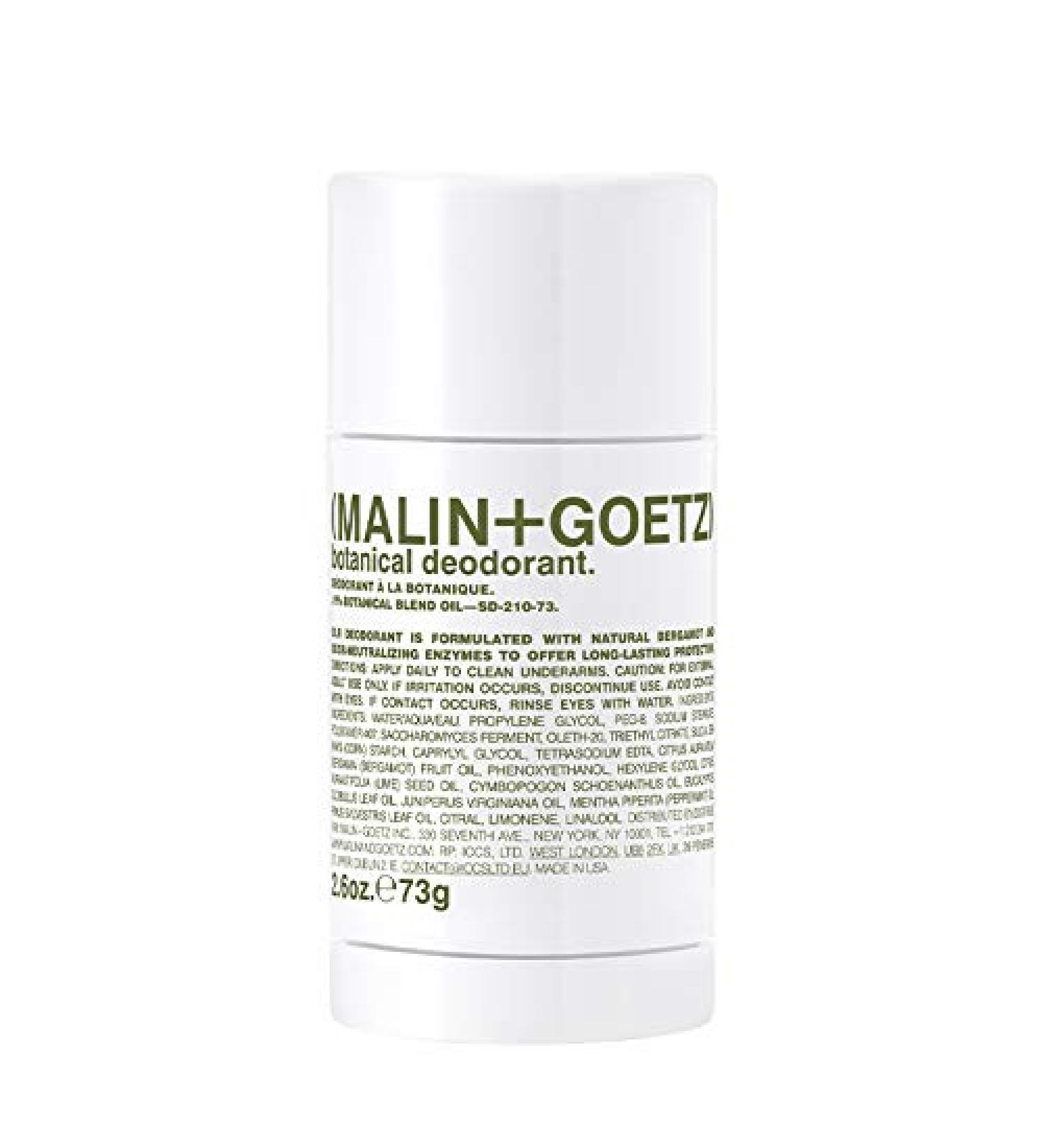 Malin + Goetz Eucalyptus Bergamot Botanical Deodorant | Natural Odor Protection | All Skin Types | No Residue, No Aluminum | 2.6 Fl Oz - Buy Online on SooperMarket.com
