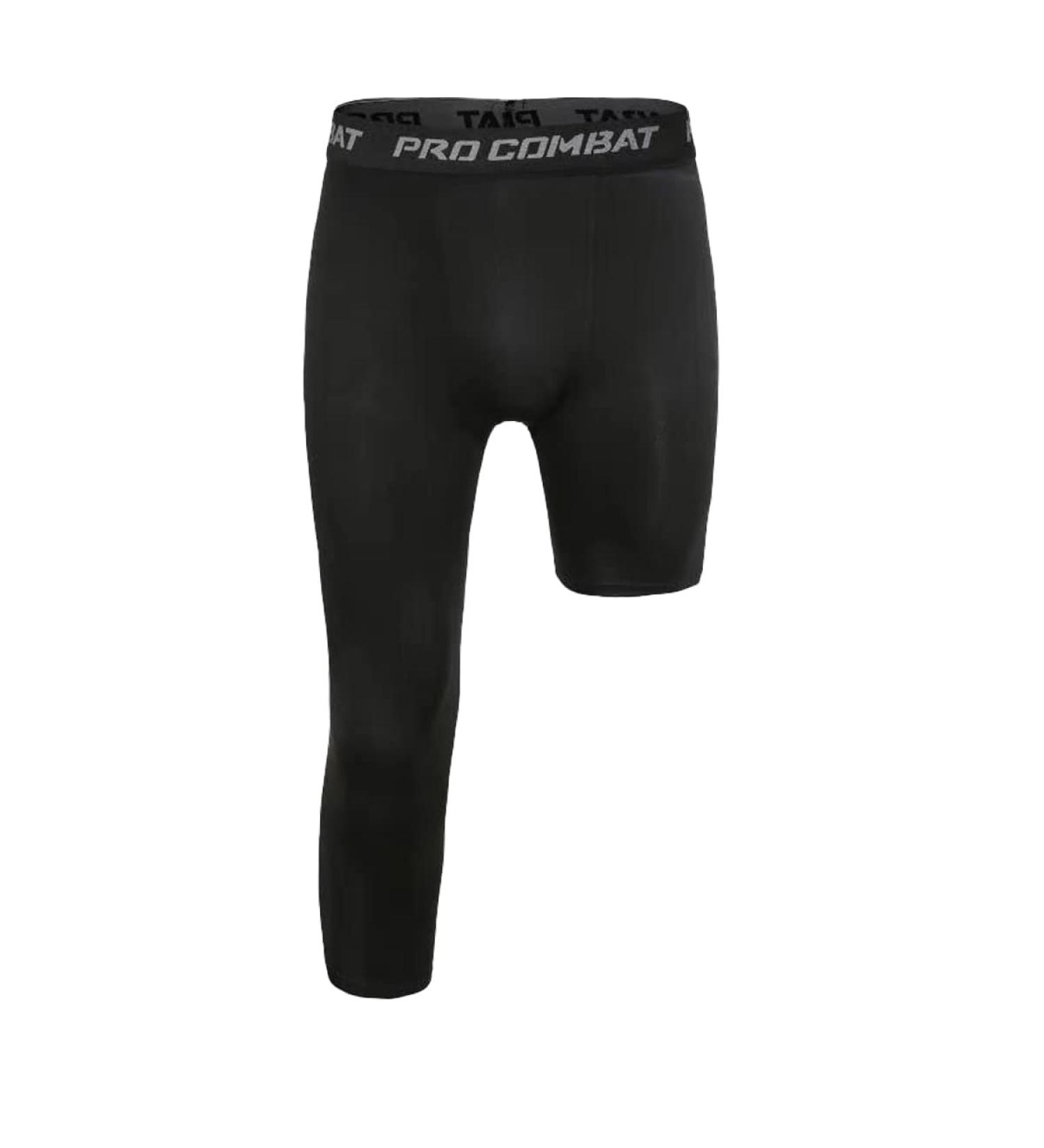 Jonscart Men's Black Compression Capri Tights Pants - Size Small - Buy Online on SooperMarket.com