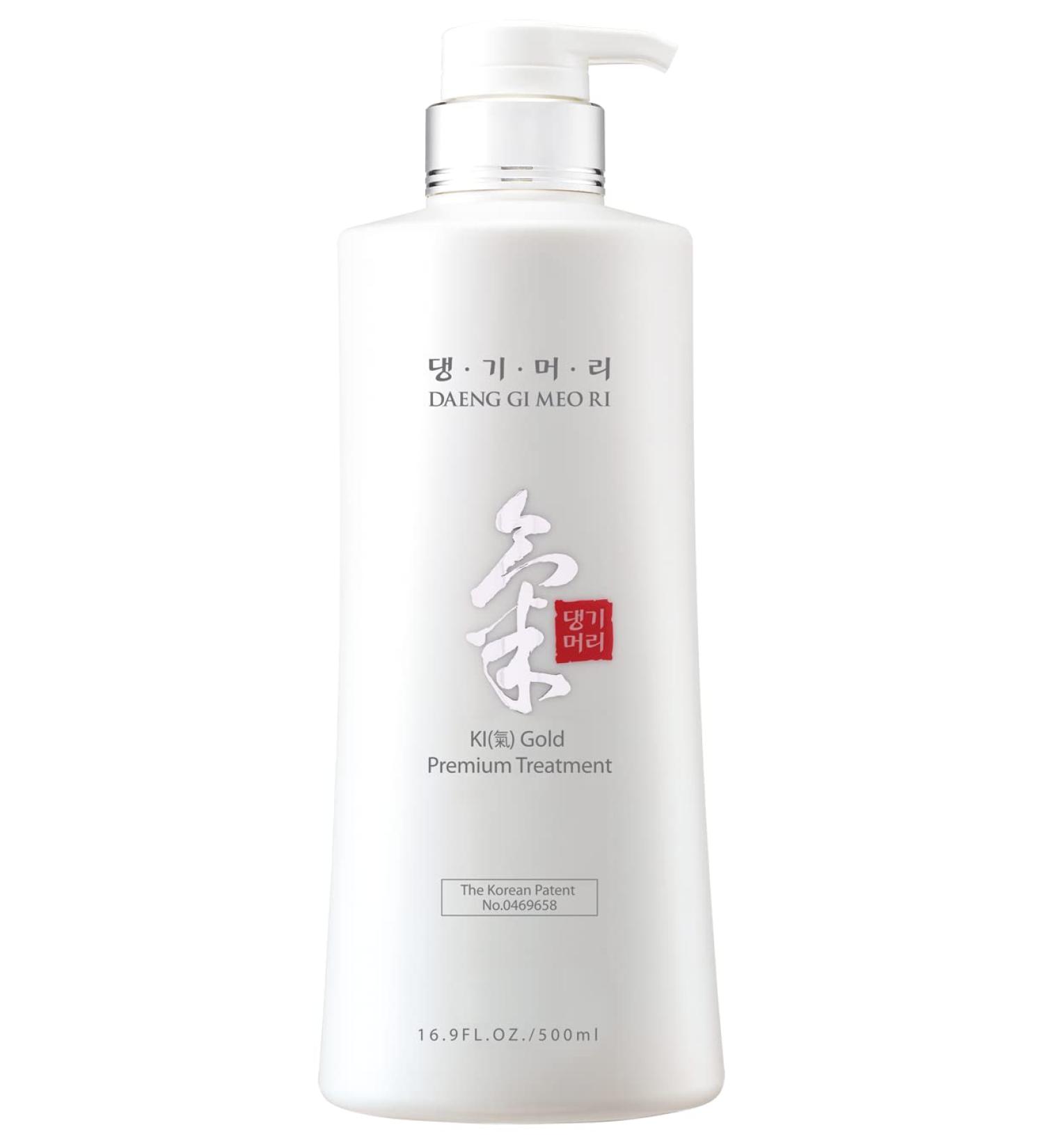 Daeng Gi Meo Ri- Ki Gold Premium Treatment Effectively Moisture to Dry and Rough Hair 16.9 Fl Oz