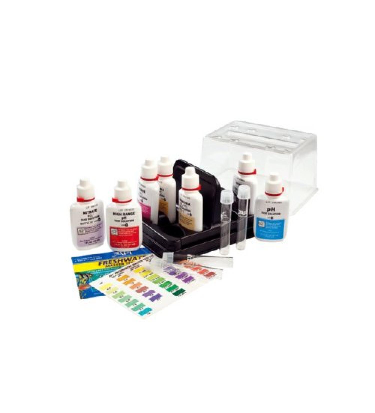 API Freshwater Master Test Kit includes laminated color card 4 test tubes and holding tray - Buy Online on SooperMarket.com
