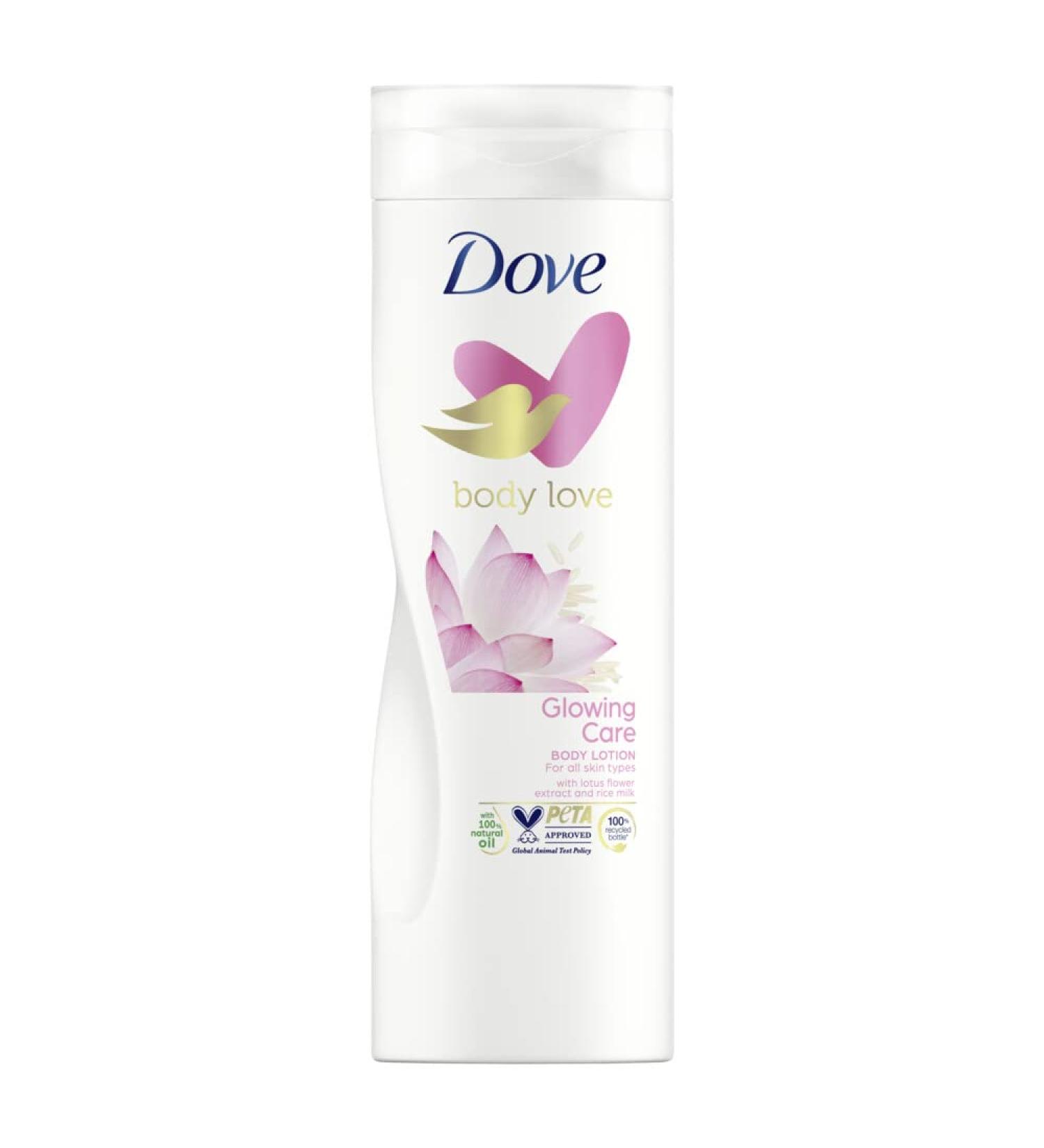 Dove Glowing Ritual Body Lotion 400ml - Moisturizing and Nourishing Formula - Buy Online on SooperMarket.com