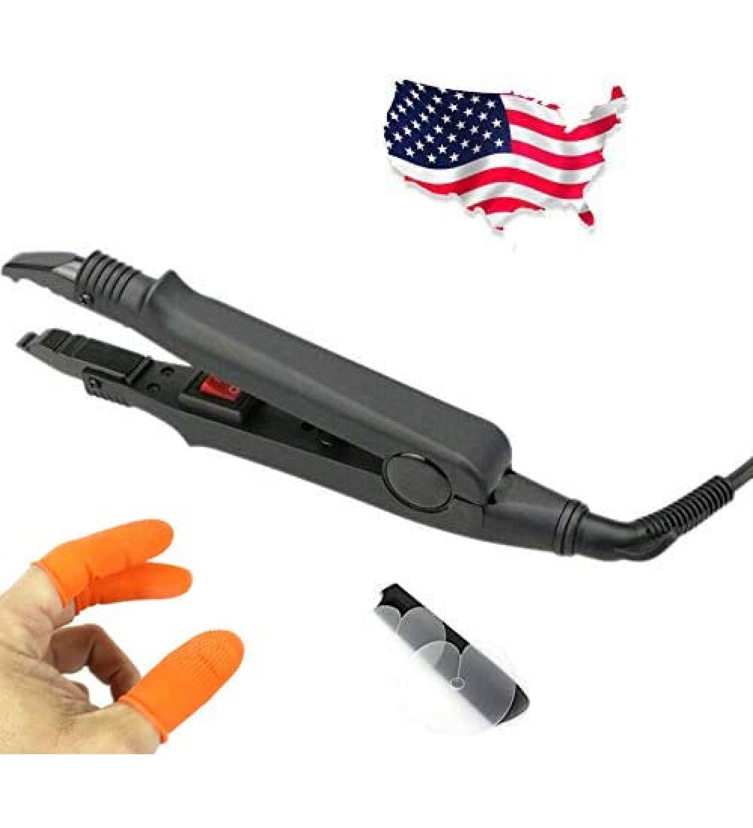 Universal Fusion Hair Extensions Tool - Hair De Ville Heat Iron Connector Melting Wand Black - Buy Online on SooperMarket.com