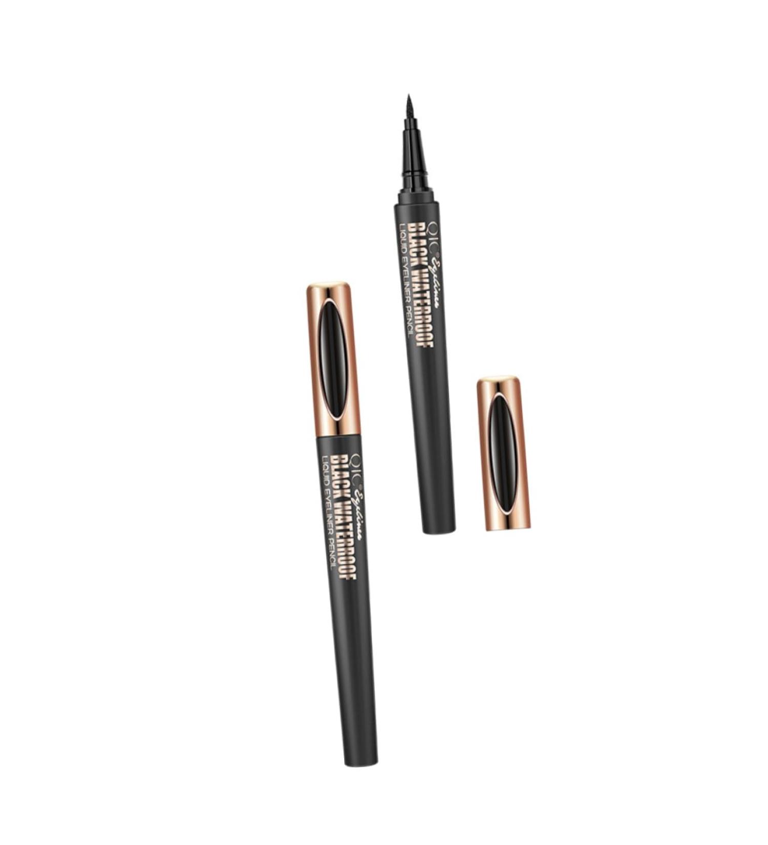 BELLIFFY 2pcs Makeup Eyeliner Waterproof Makeup Pencils for Eyes Gel Liner Eyeliner Eye Beauty Pens Abs Shell - Buy Online on SooperMarket.com