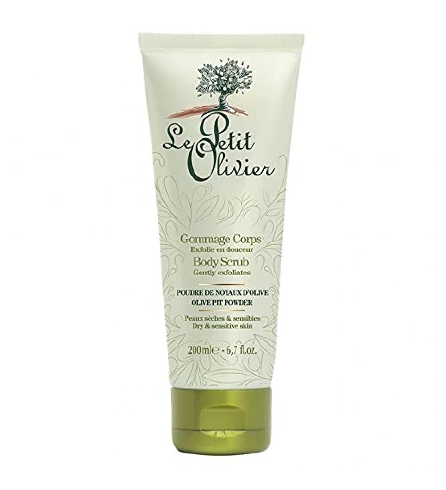 Le Petit Olivier Body Scrub Powder Core from D Olive Skin & Sensitive white 200ml (Pack of 3) 1