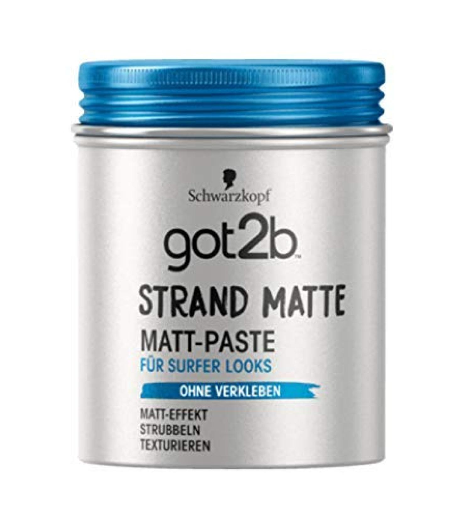Schwarzkopf got2b Strand Matte Styling Paste 1 x 100 ml