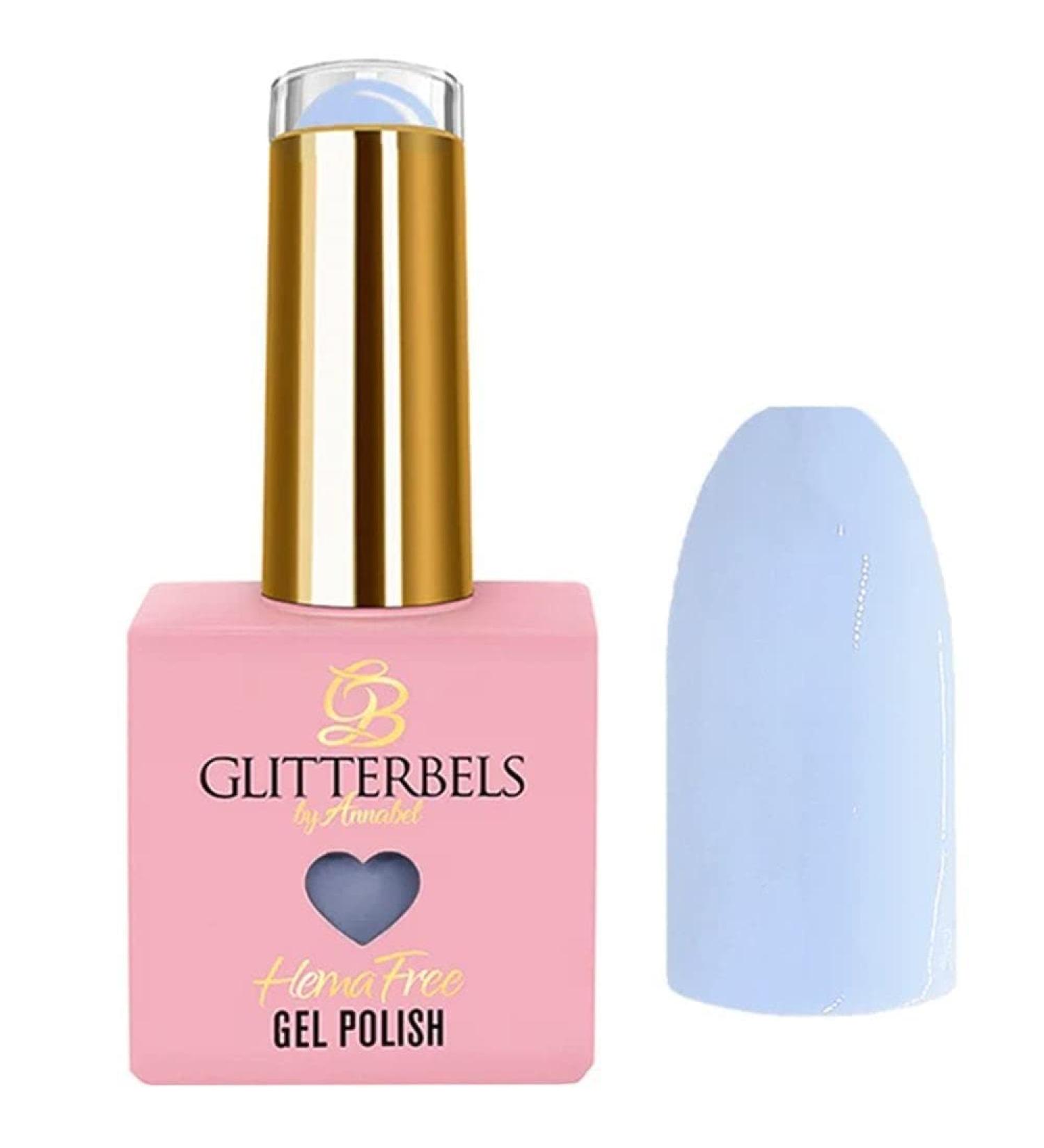 Glitterbels Hema Free Gel Polish 8ml (Pastel blue)