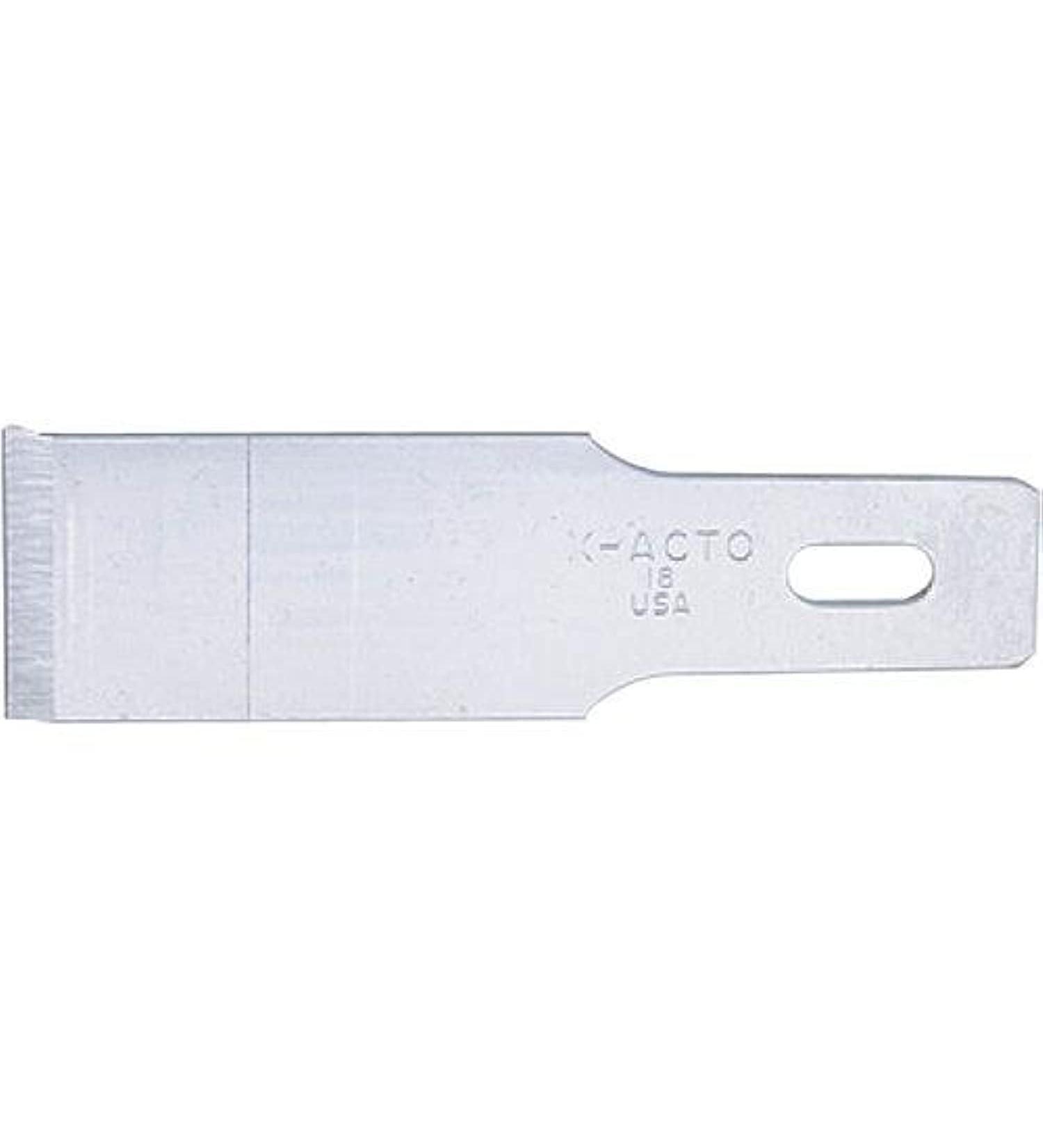 X-Acto H0859#18 Heavyweight Chiseling Blades - Pack. of 5 (SKU X218) - Buy Online on SooperMarket.com