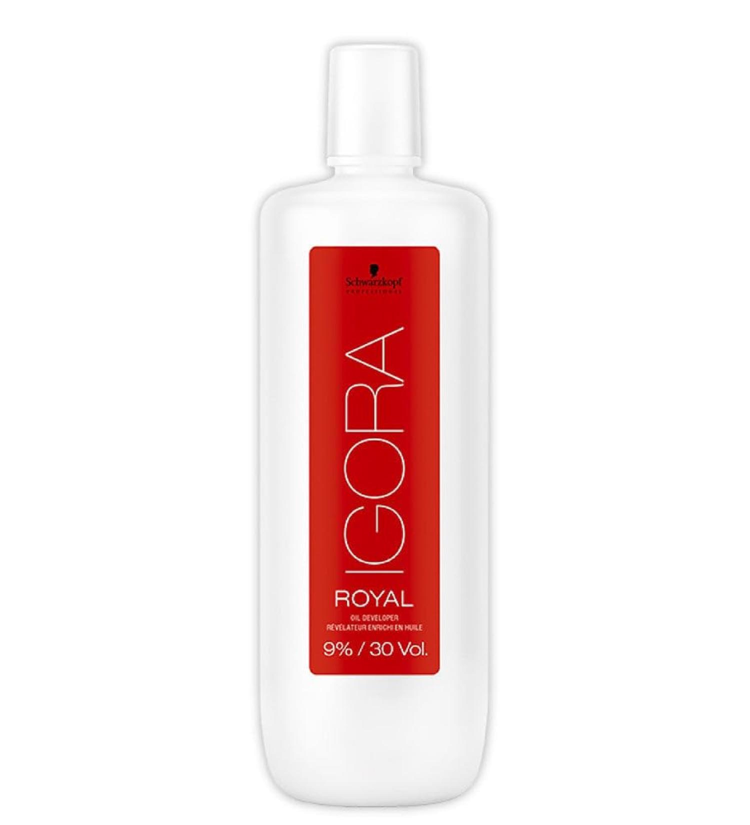 Buy Schwarzkopf Igora Royal 9% (30 Vol) Colorist Color & Care Developer - 33.8 oz (1 Liter) | International Shipping Available - Buy Online on SooperMarket.com