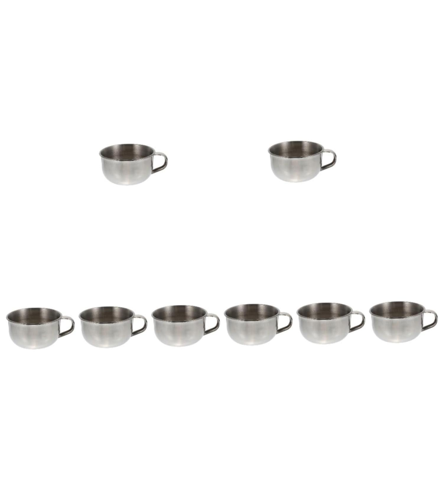 Magiclulu 8 STK Shaping Soap & Shaving Bowl Set for Perfect Wet Shave - Premium Bar Grinder & Foam Shell - Buy Online on SooperMarket.com