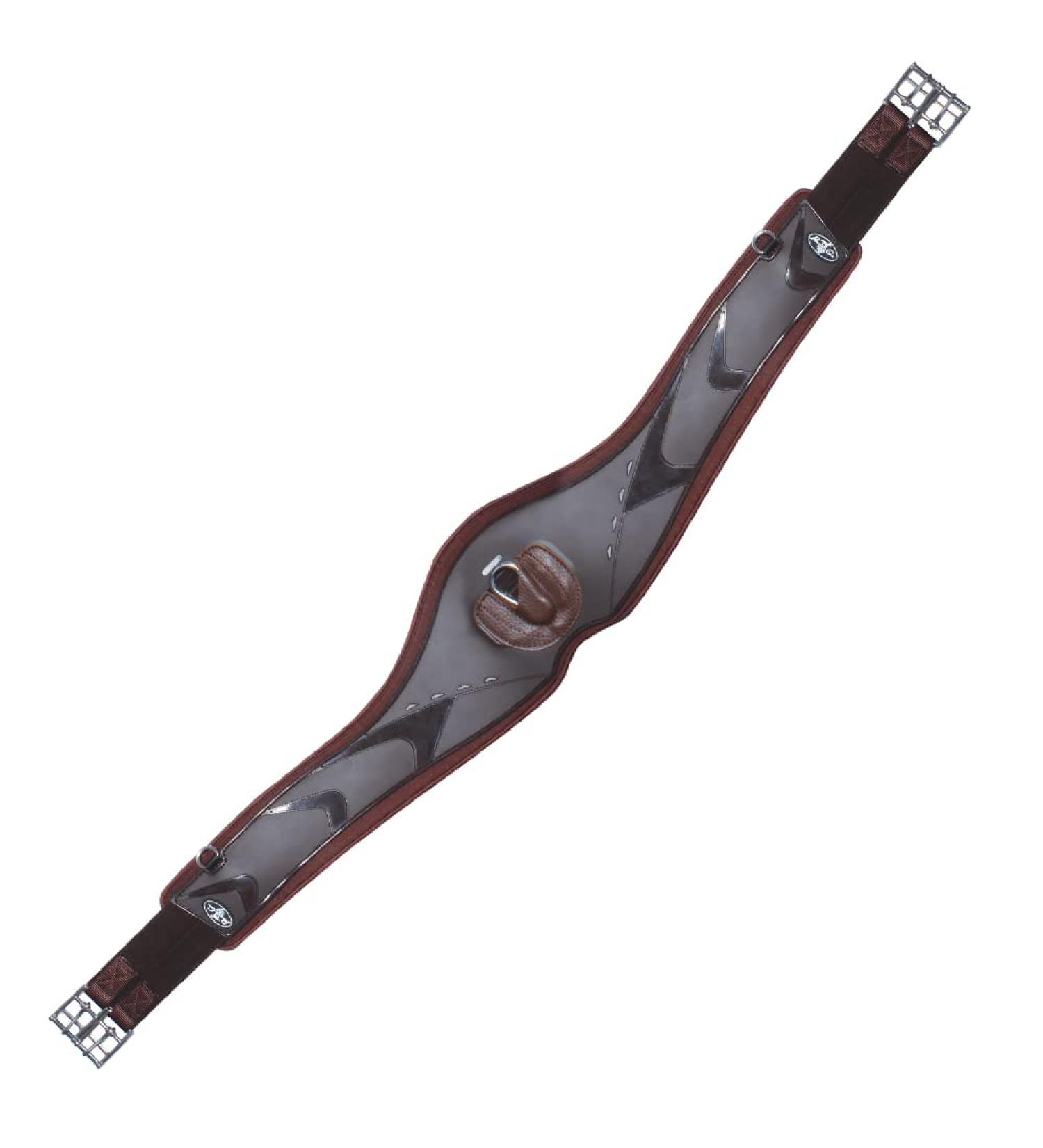 Professional's Choice Contoured VenTECH Jump Girth 54" Chocolate