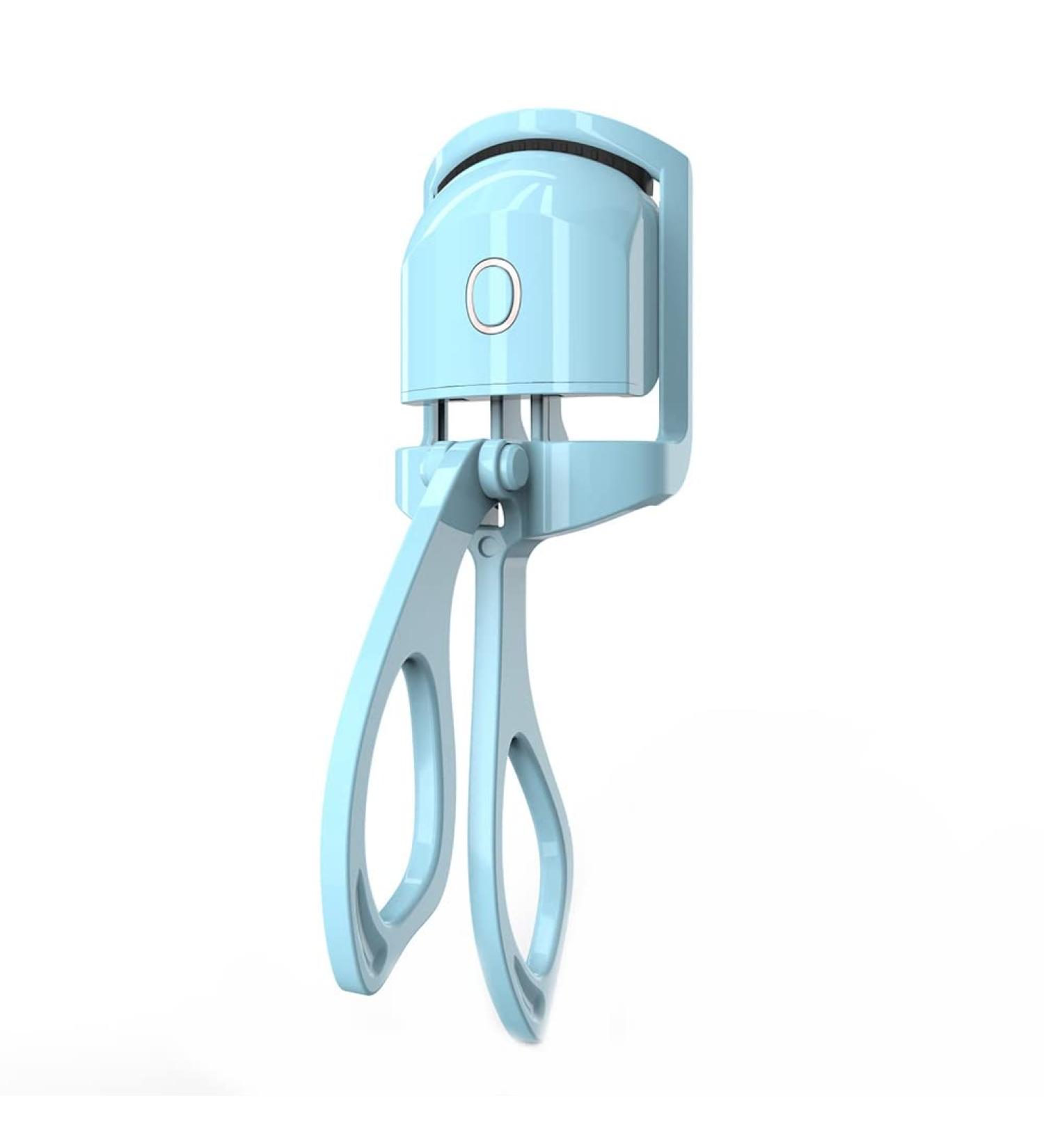 Aposous Heated Eyelash Curler Electric Temperature Control Charging Mini Portable Electric Perm Eyelash Curler Blue - Buy Online on SooperMarket.com