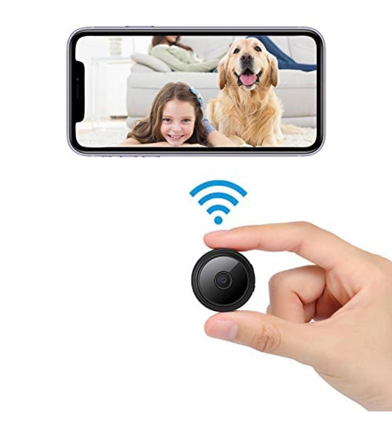 Mini Spy Camera 1080P with Audio, Night Vision, Motion Detection - Home Security & Nanny Cam - Buy Online on SooperMarket.com