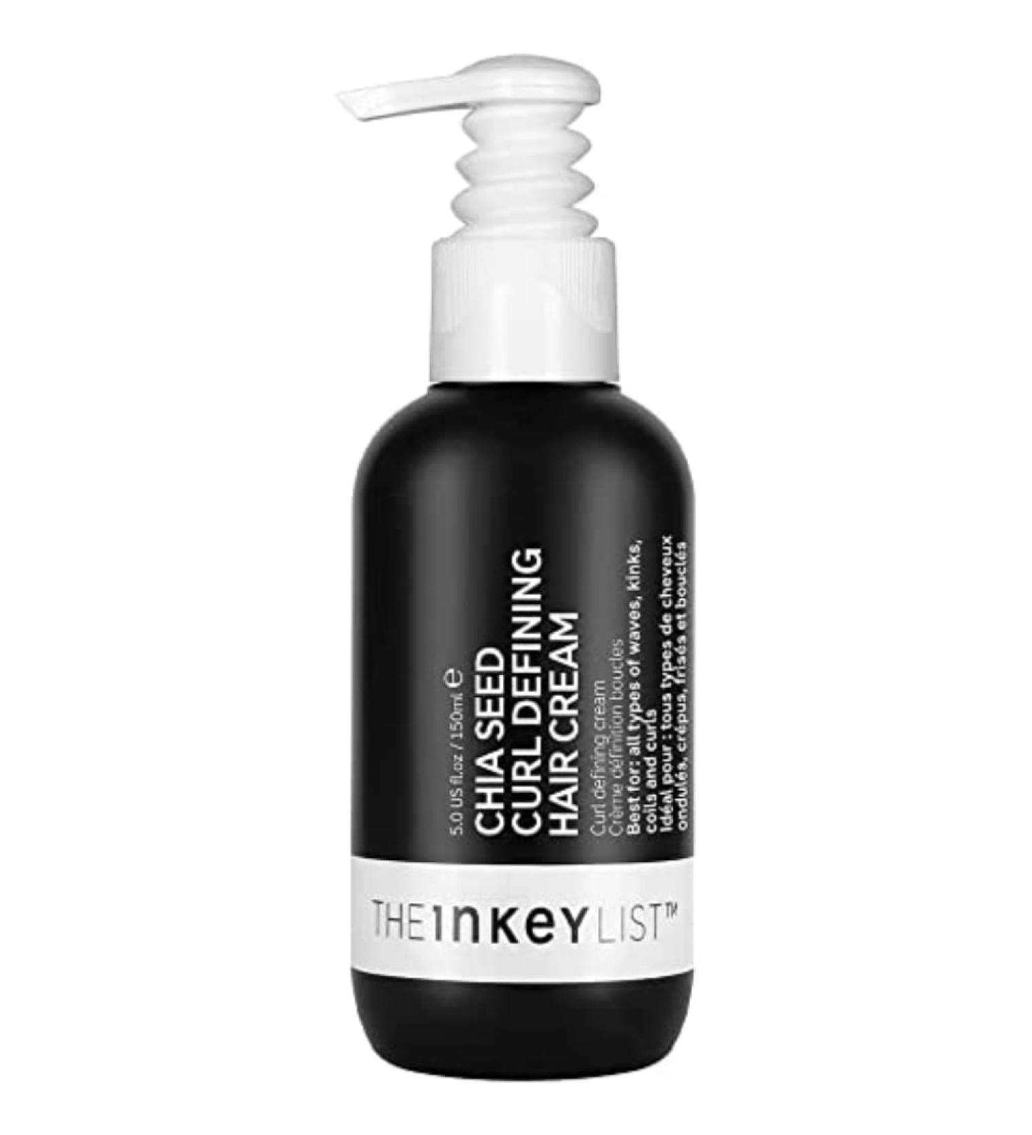 Shop INKEY List Chia Seed Curl Defining Hair Cream 150ml - Best for Curly Hair | International Shipping Available - Buy Online on SooperMarket.com