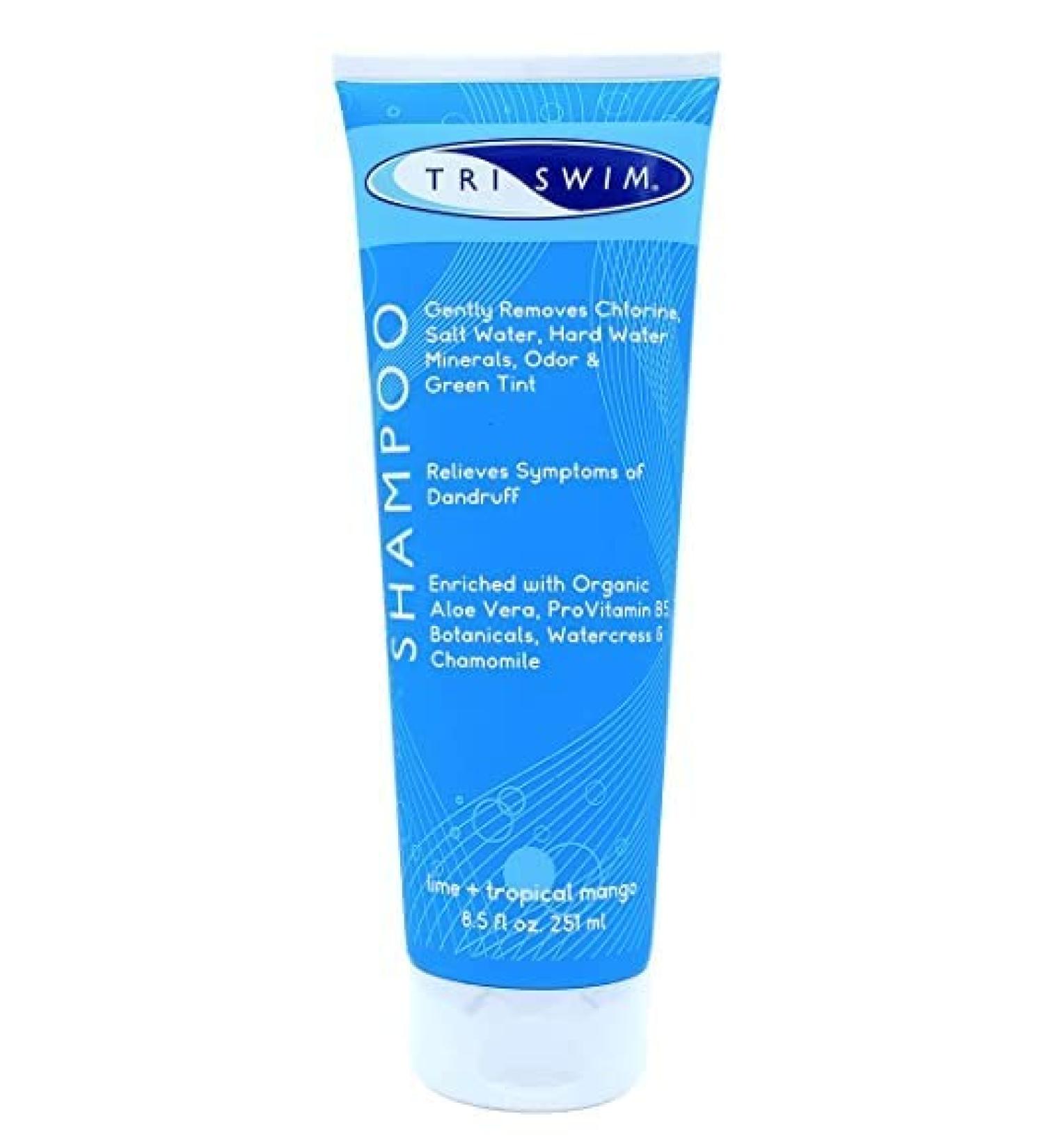 TRISWIM Chlorine Removal Swimmers Shampoo 8.5 fl.oz - Moisturizing & Repairing Hair - Buy Online on SooperMarket.com
