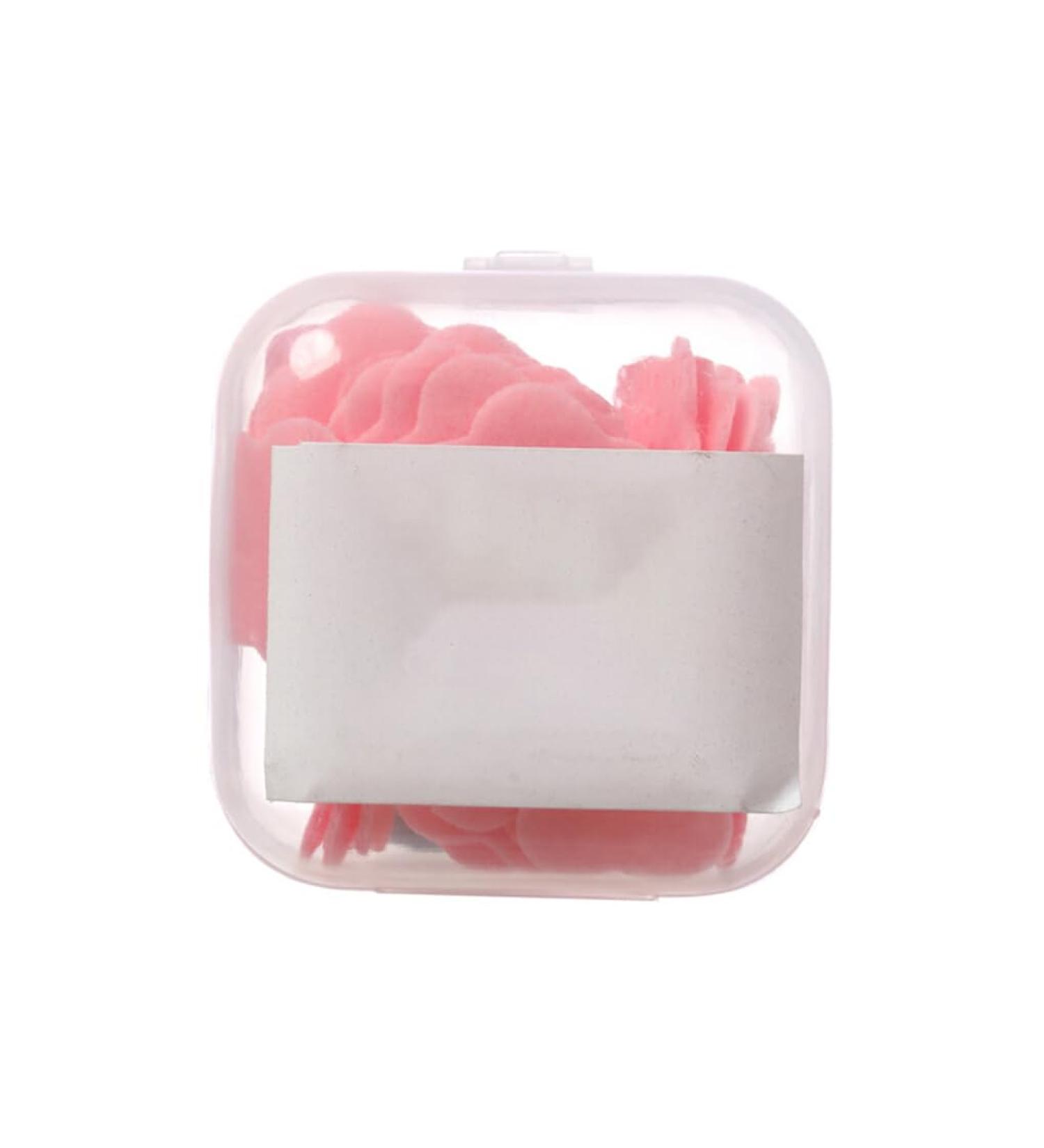 Dajidafu Soap Paper Hand Disposable Washing Scented Travel Cleaning Toilet Bath Slice Skin Supplies Bathroom Box Household Pink - Buy Online on SooperMarket.com