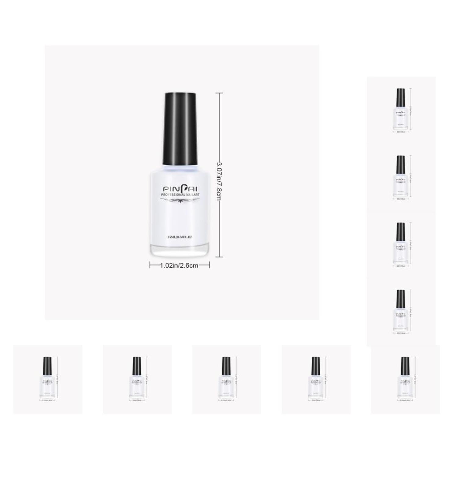 10 set of Peel Off Protective Nail Polish Manicure Liquid Tape Spill-proof Gel Tearable Nail Care Tool 15ml White 10 set of (white 15m) - Buy Online on SooperMarket.com