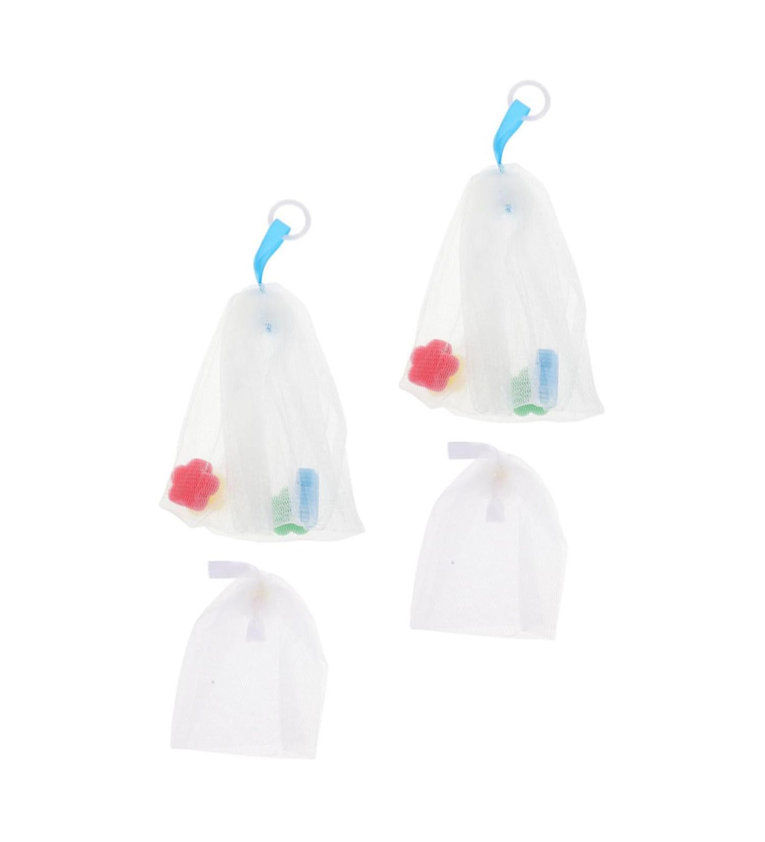 PLAFOPE 4pcs Foaming Net Purpose Soap Car Foaming Bags Cleansing Foaming Cup or - Buy Online on SooperMarket.com