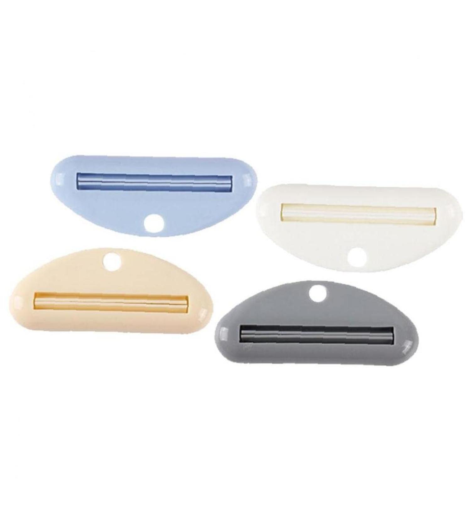 Toothpaste Tube Squeezer Dispenser 4pcs Plastic Toothpaste Clips for Bathroom Squeezers Tool for Toothpaste(Random Color) - Buy Online on SooperMarket.com