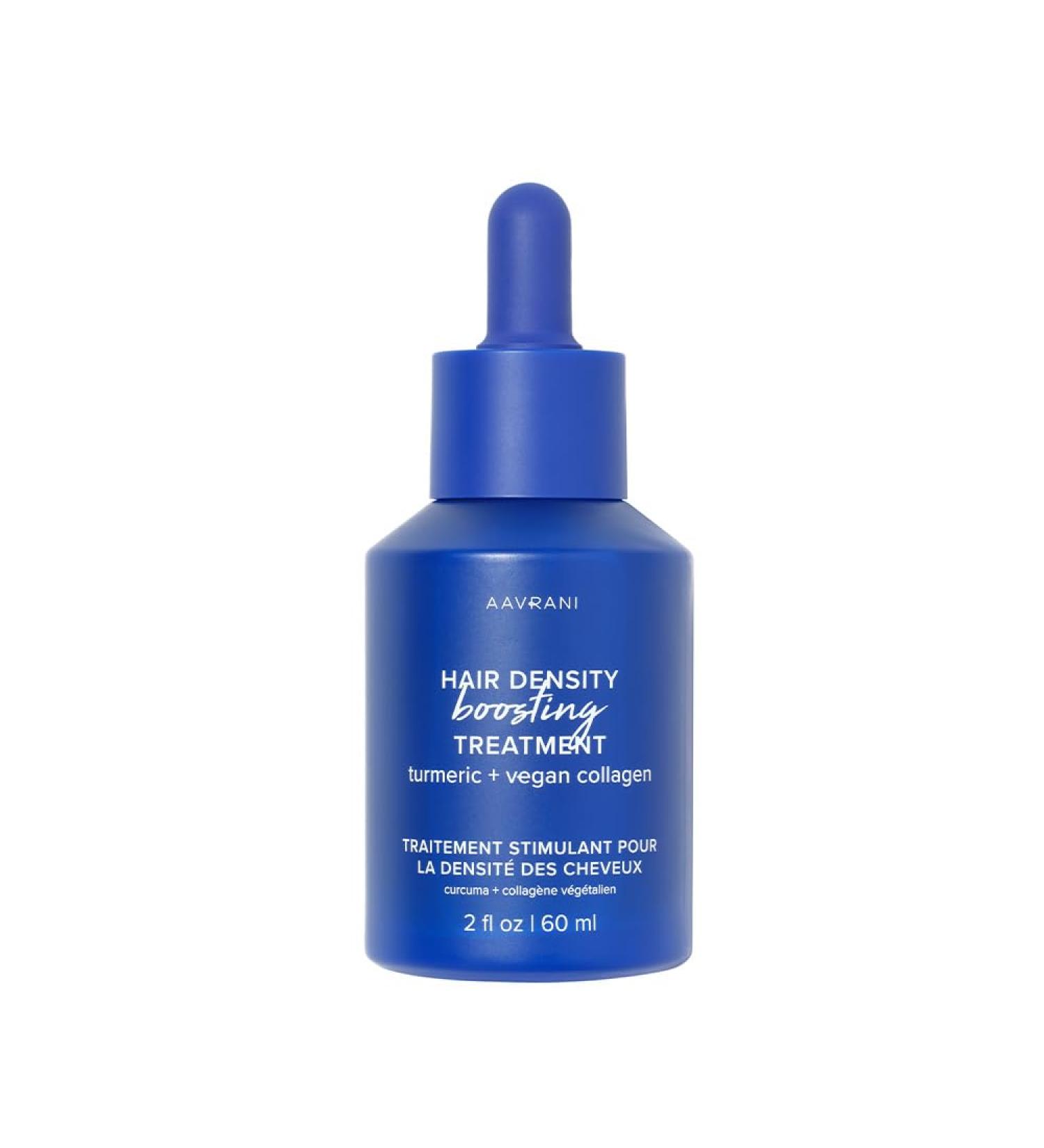 AAVRANI Hair Density Boosting Treatment - Ashwagandha & Turmeric Scalp Serum for Thicker Fuller Hair | Vegan & Non-Greasy - 2 Fl Oz - Buy Online on SooperMarket.com