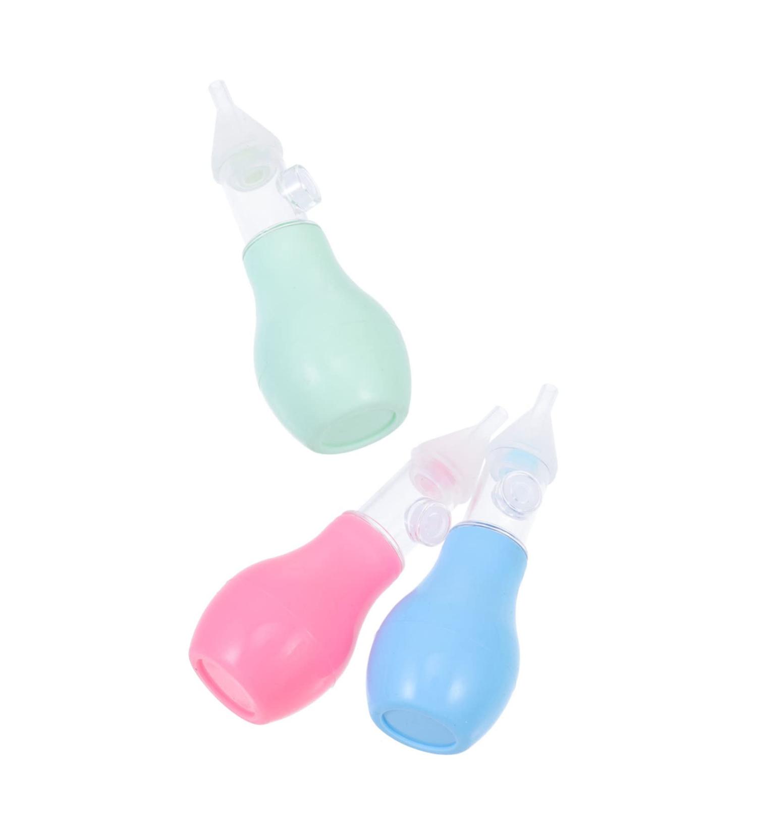 Healvian Anti Reflux Nasal Aspirator - 3pcs Baby Suction Bowl & Nose Bulb Syringe Set - Buy Online on SooperMarket.com