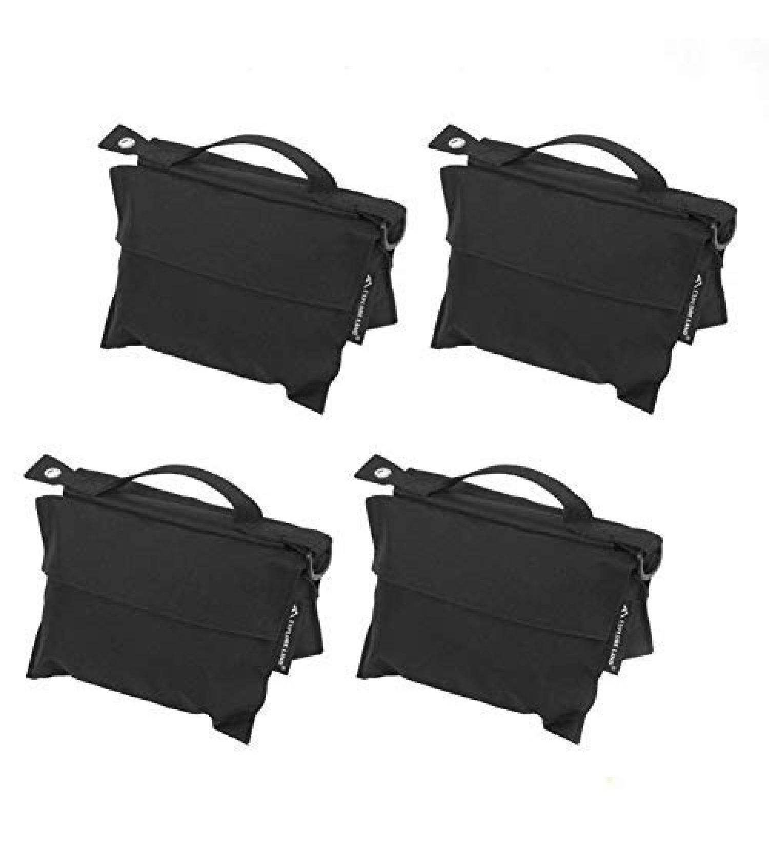 Photography Sand Bag Professional Saddle Weight Bag (4 Pack) - Photo Video Studio Stand Accessory - Buy Online on SooperMarket.com