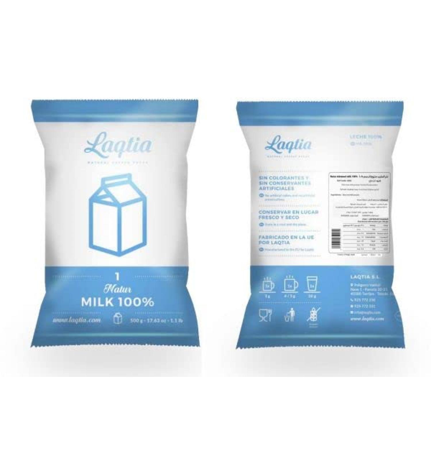 LAQTIA GOLD 100% SKIMMED GRANULATED MILK 500G (1) - Buy Online on SooperMarket.com