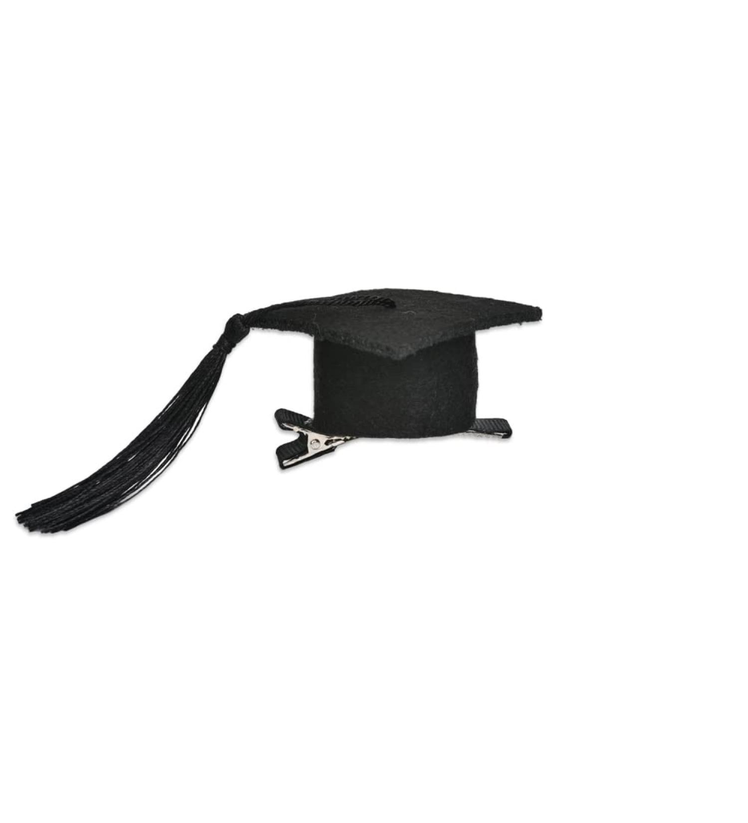 Graduation Cap Hair Clip - Mini Grad Hair Accessories for Women, Men, Boys, Girls - Graduation Party Favors and Decorations - Buy Online on SooperMarket.com