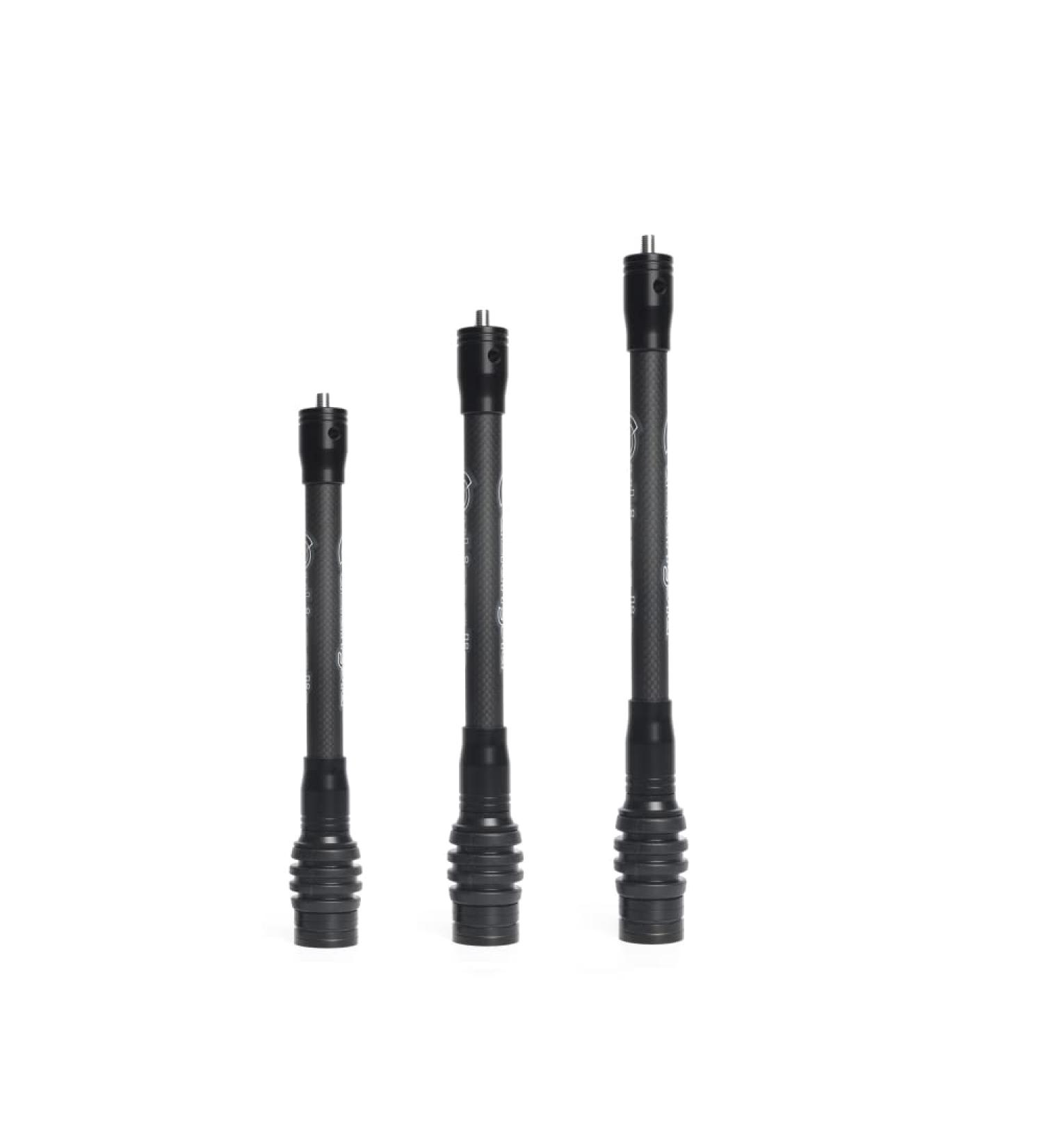 Perogen 3K Carbon Archery Bow Stabilizer for Compound Bow Hunting with Dampers - Lightweight 8/10/12 inches - Buy Online on SooperMarket.com