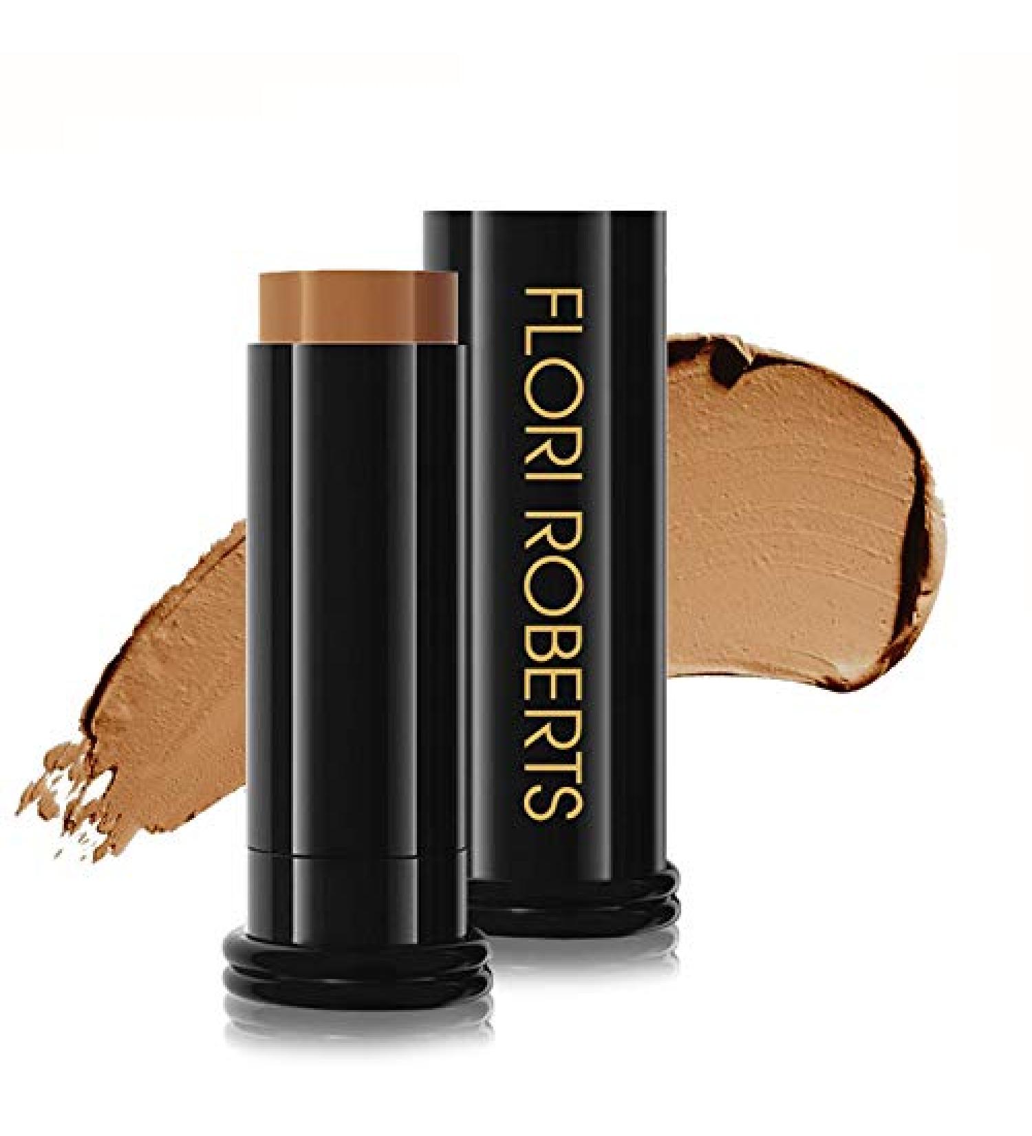Flori Roberts Base Strokes Foundation Stick Toasted Almond (30209) - Full coverage, long-lasting formula - Buy Online on SooperMarket.com