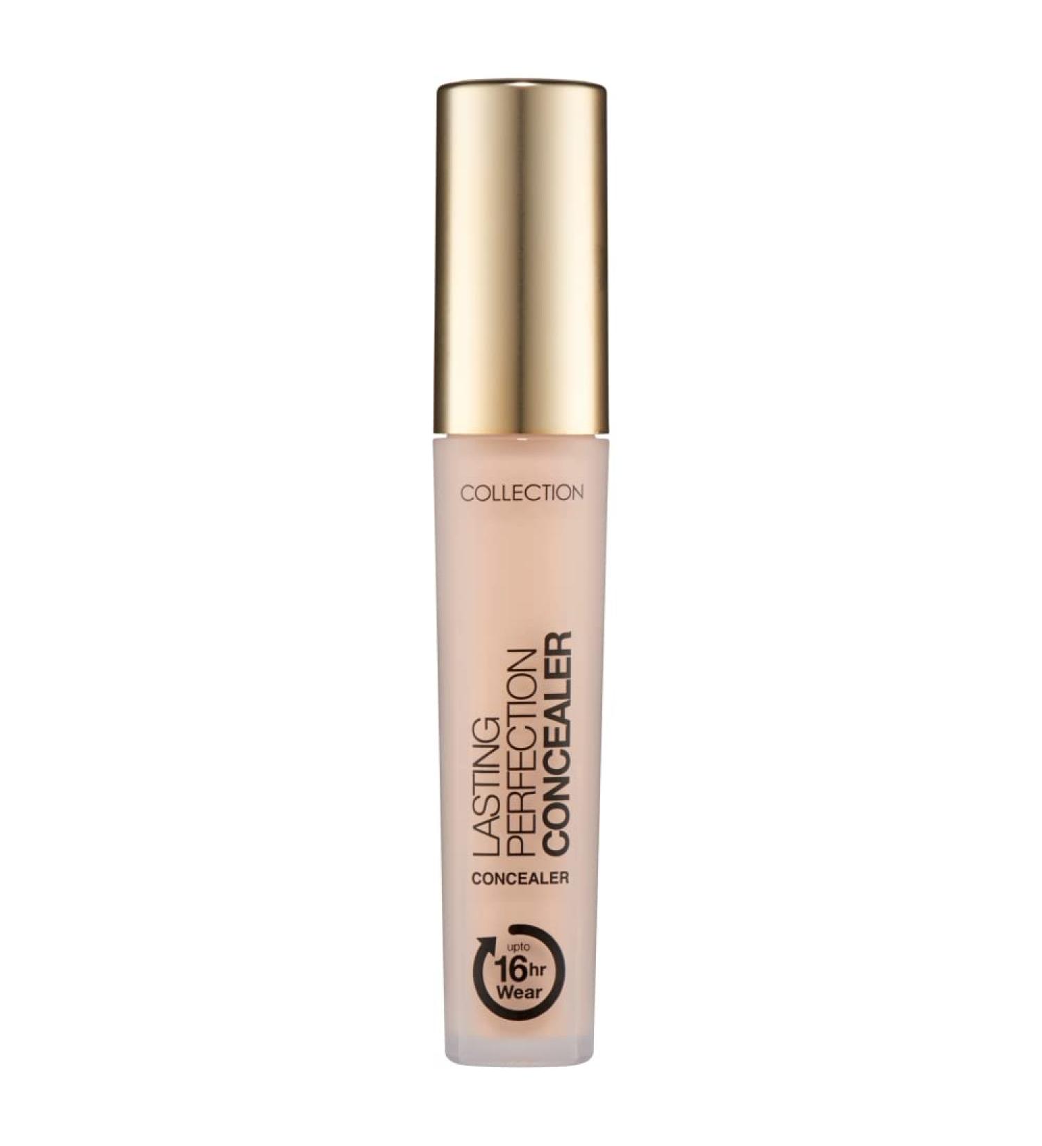 Collection Cosmetics Lasting Perfection Concealer in Cashew - 16-Hour Wear & Long-Lasting Formula - Buy Online on SooperMarket.com