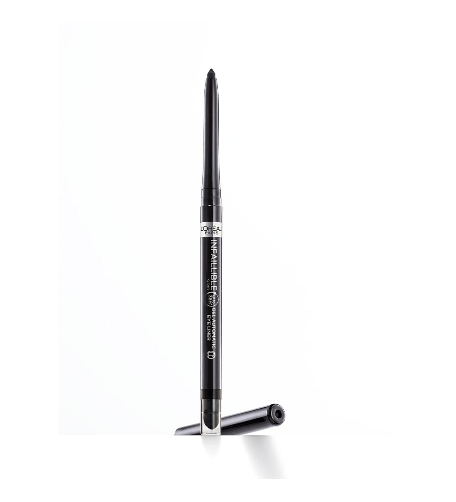L'Or al Paris Waterproof Eyeliner Gel - 36H Infaillible Grip Liner for Smokey Eyes Taupe Gray 1g - International Shipping Available - Buy Online on SooperMarket.com