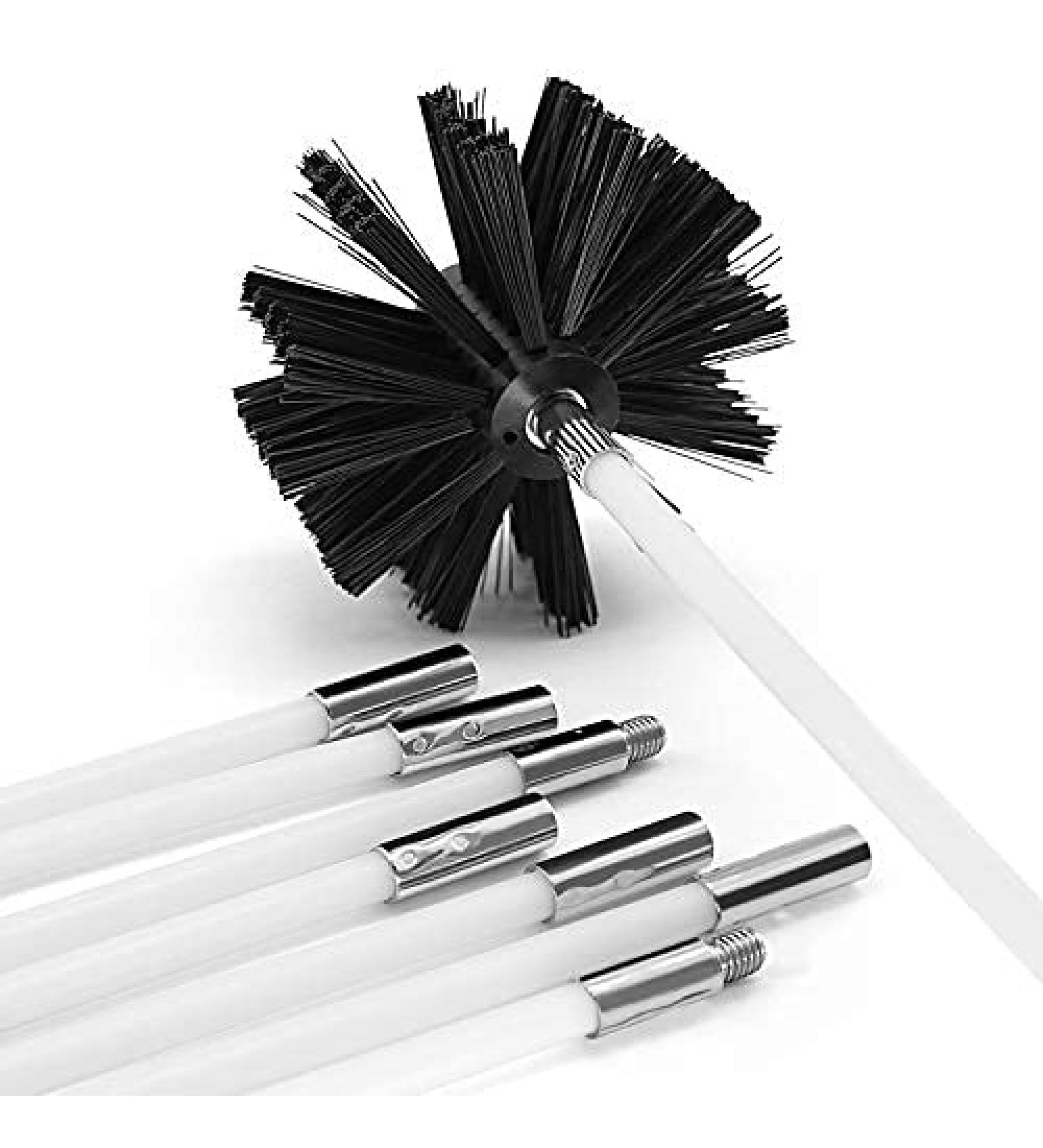 DPD 10 Feet Dryer Vent Cleaner Kit - Flexible Rods & Lint Remover for Effective Dryer Duct Cleaning - Buy Online on SooperMarket.com