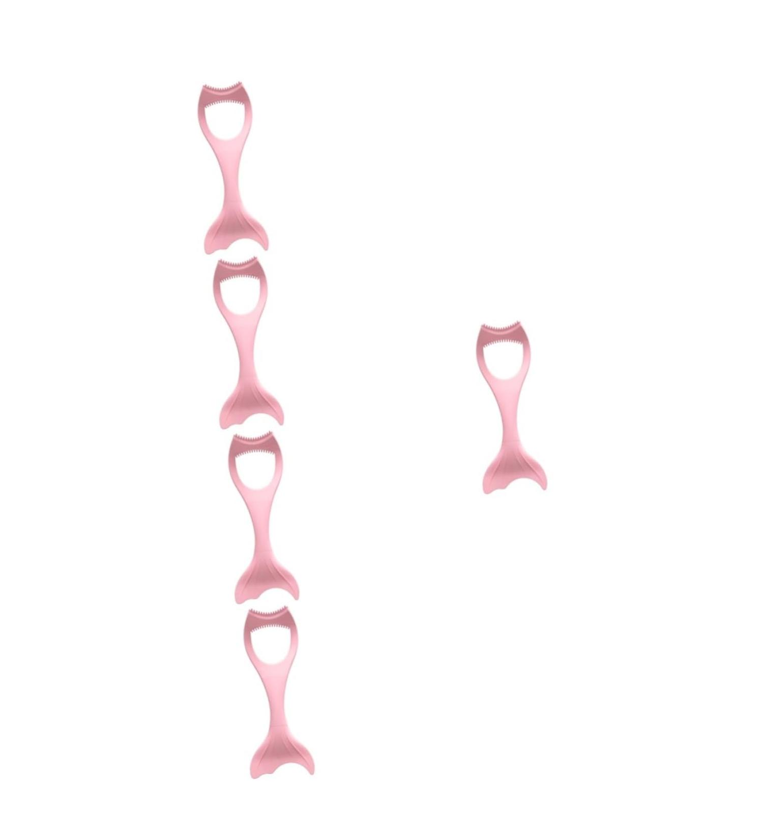 Housoutil 5pcs Eyeliner Tool Set - Makeup Applicator Eye Liner Guide Template & Mascara Tool for Women - Pink Protective Cover for Perfect Eyeliner Application - Buy Online on SooperMarket.com