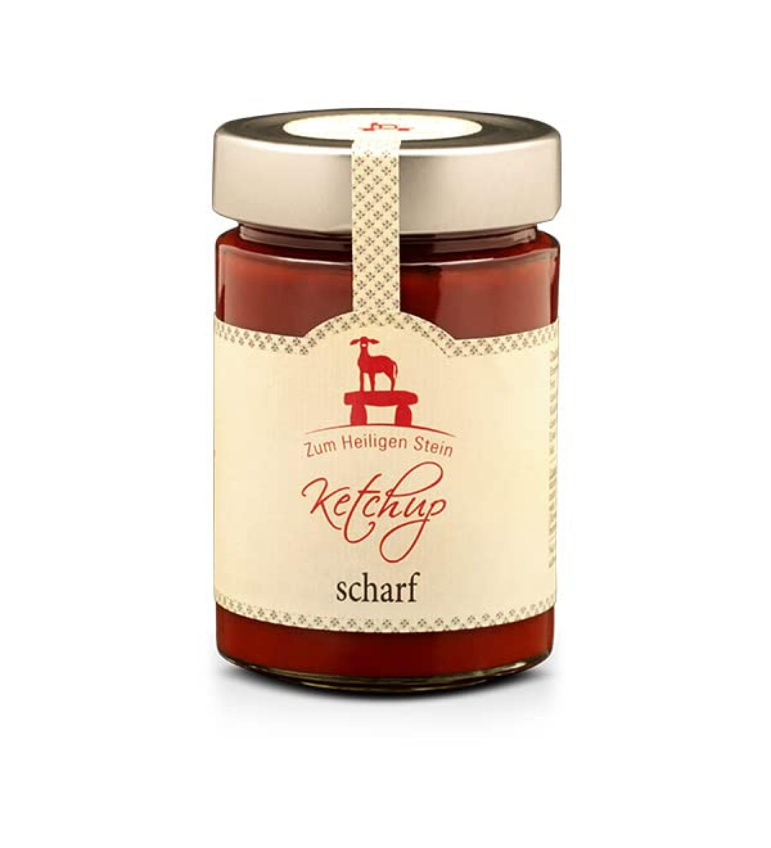 Hot Ketchup Pack of 3 (3 x 400g) - Zum Heiligen Stein Delicatessen | International Shipping Available - Buy Online on SooperMarket.com