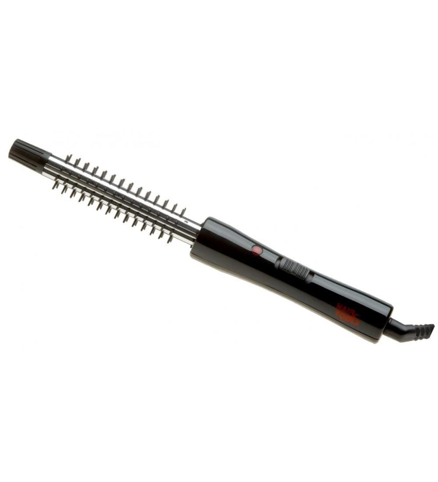 Hair Tools Small 13mm Hot Brush. 2 Temperature Electric Curling Smoothing & Volume Styler. Heated Barrel Styling Round Brush with Travel Storage Bag. Use to Create Curls Flick & Volume. (Small) 13mm Small