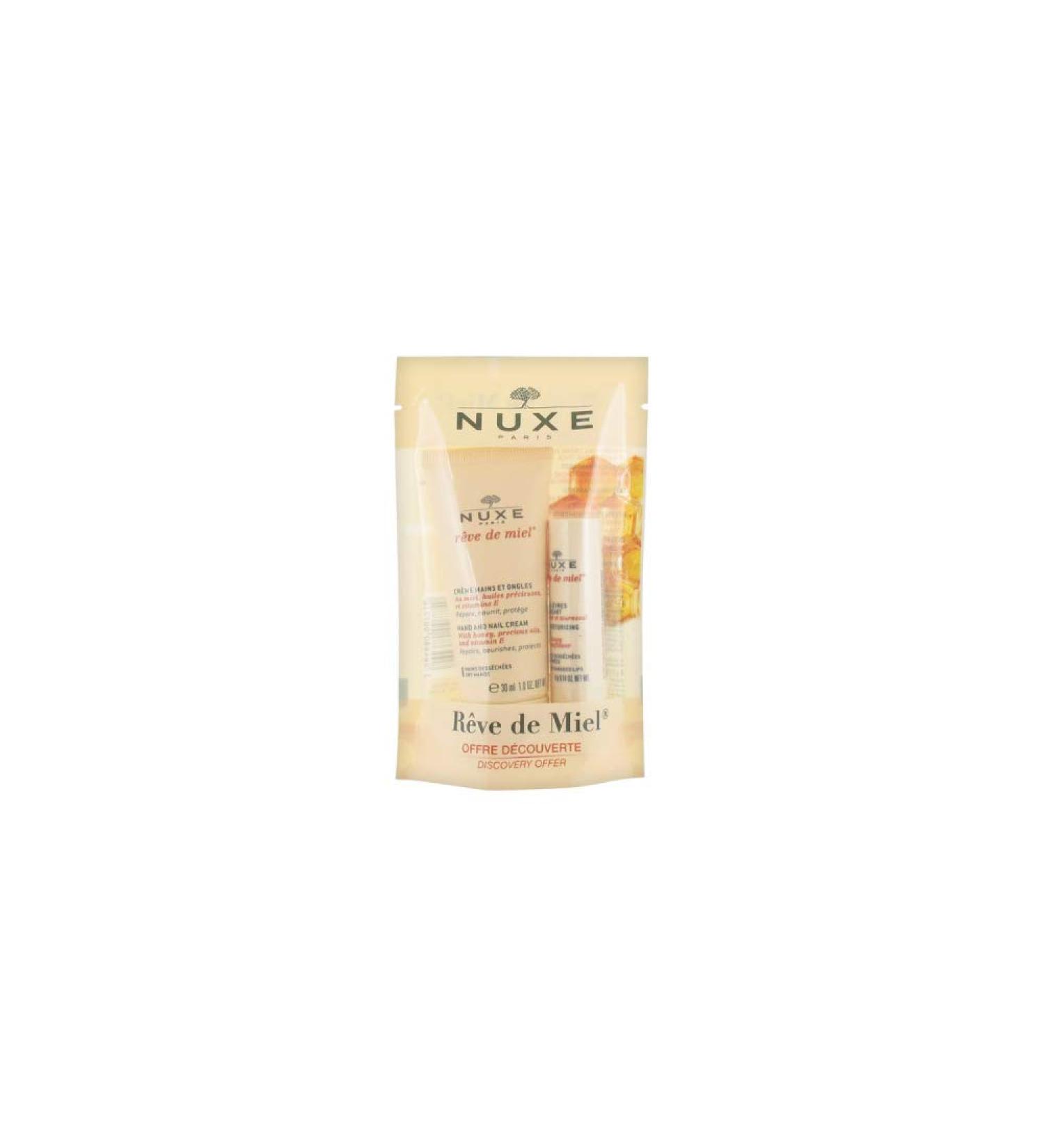 Nuxe Hand and Nail Cream - 30ml + 4g | International Shipping Available - Buy Online on SooperMarket.com