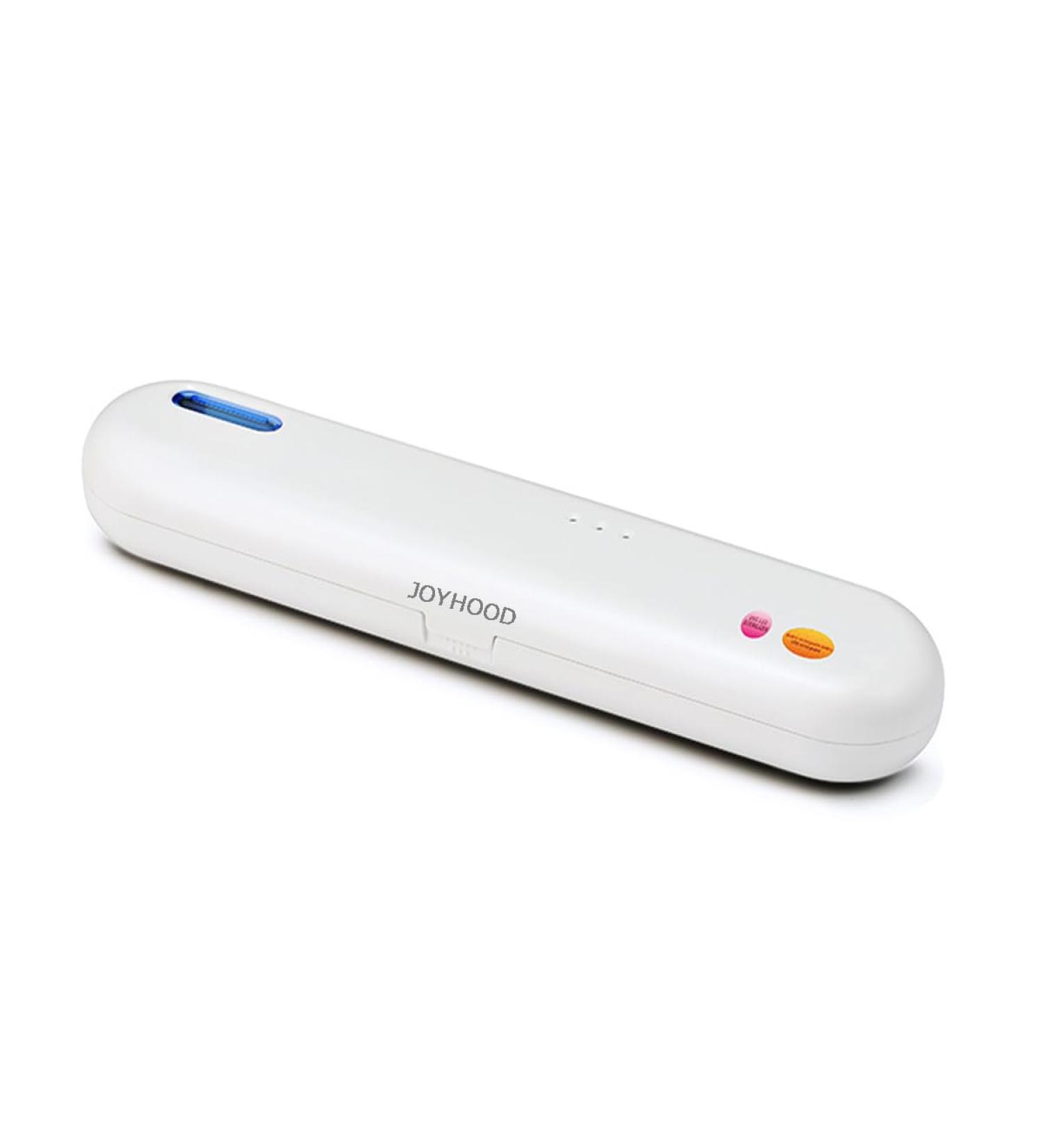 UV-C Portable Intelligent Ultraviolet Toothbrush Disinfection Box USB Charging Type-C Interface Support Toothbrush and Razor Safe and Fast Disinfection Universal Toothbrush (A) - Buy Online on SooperMarket.com