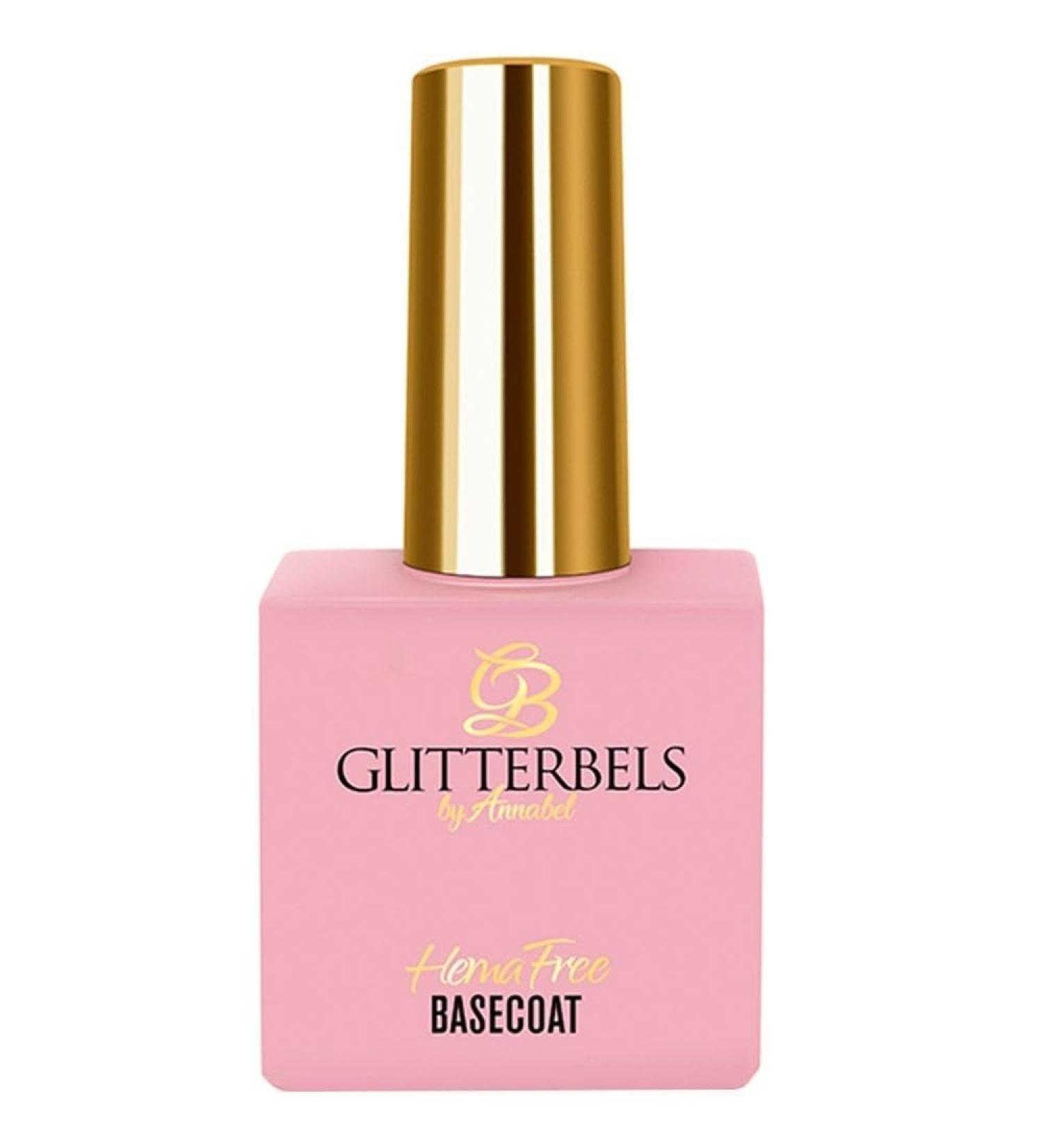 Glitterbels Gel Polish 8ml (Glitterbels Hema-Free Base Coat 17ml)