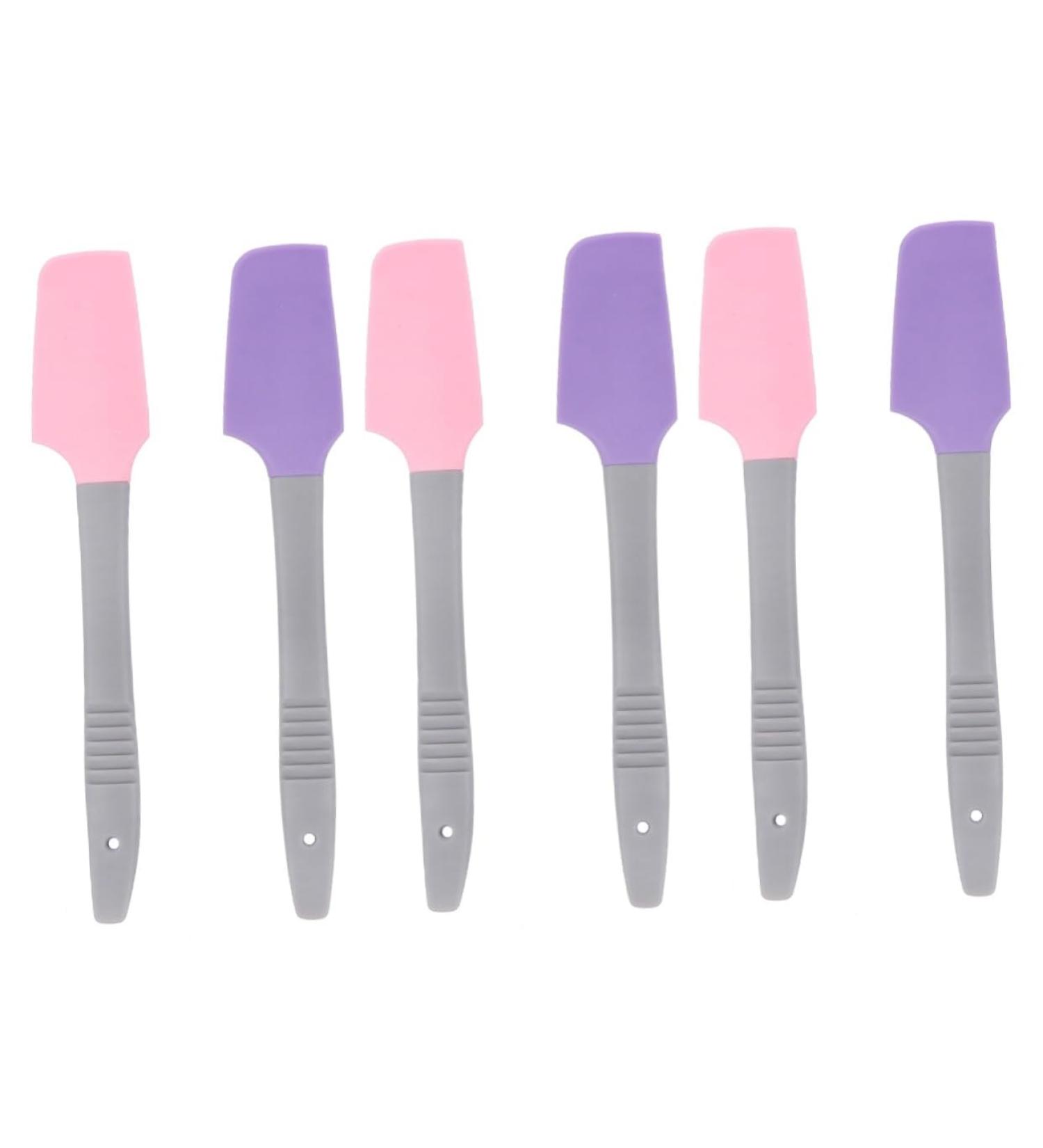 FRCOLOR Silicone Wax Spatula Set - 6 Non-Stick Tools for Crafting & Hard Wax Use - Perfect for Honey & Glue - Buy Online on SooperMarket.com