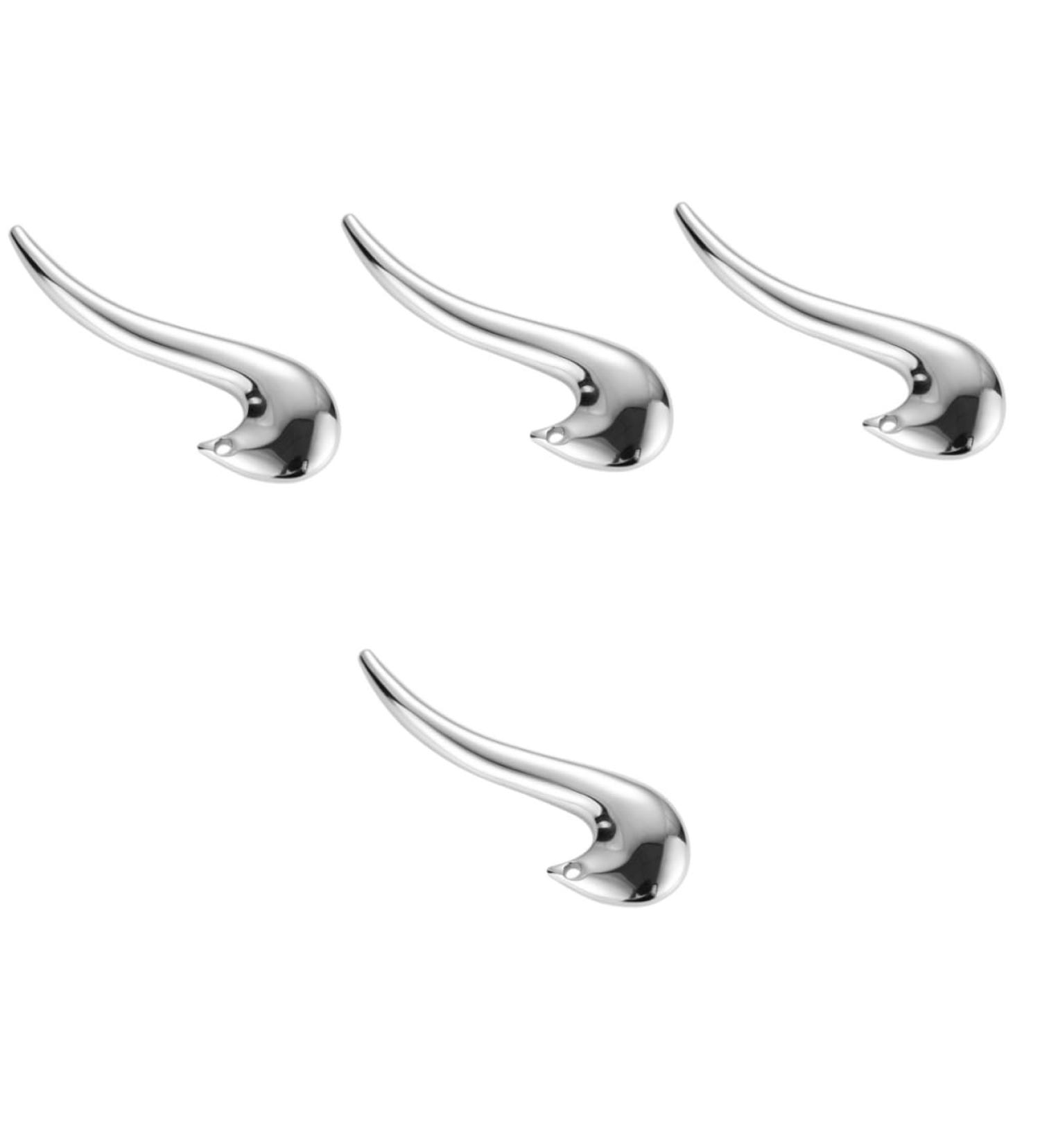 Beavorty 4pcs Metal Acupuncture Stick Tools Eye Roller Tool for Face Eye Acupoint Scraper Face Acupoint Scraper Face Scraper Eye Scraper Faical Tool Massage Zinc Alloy Tendon Stick 10.00X3.20X3.00CMx4pcs Silverx4pcs - Buy Online on SooperMarket.com