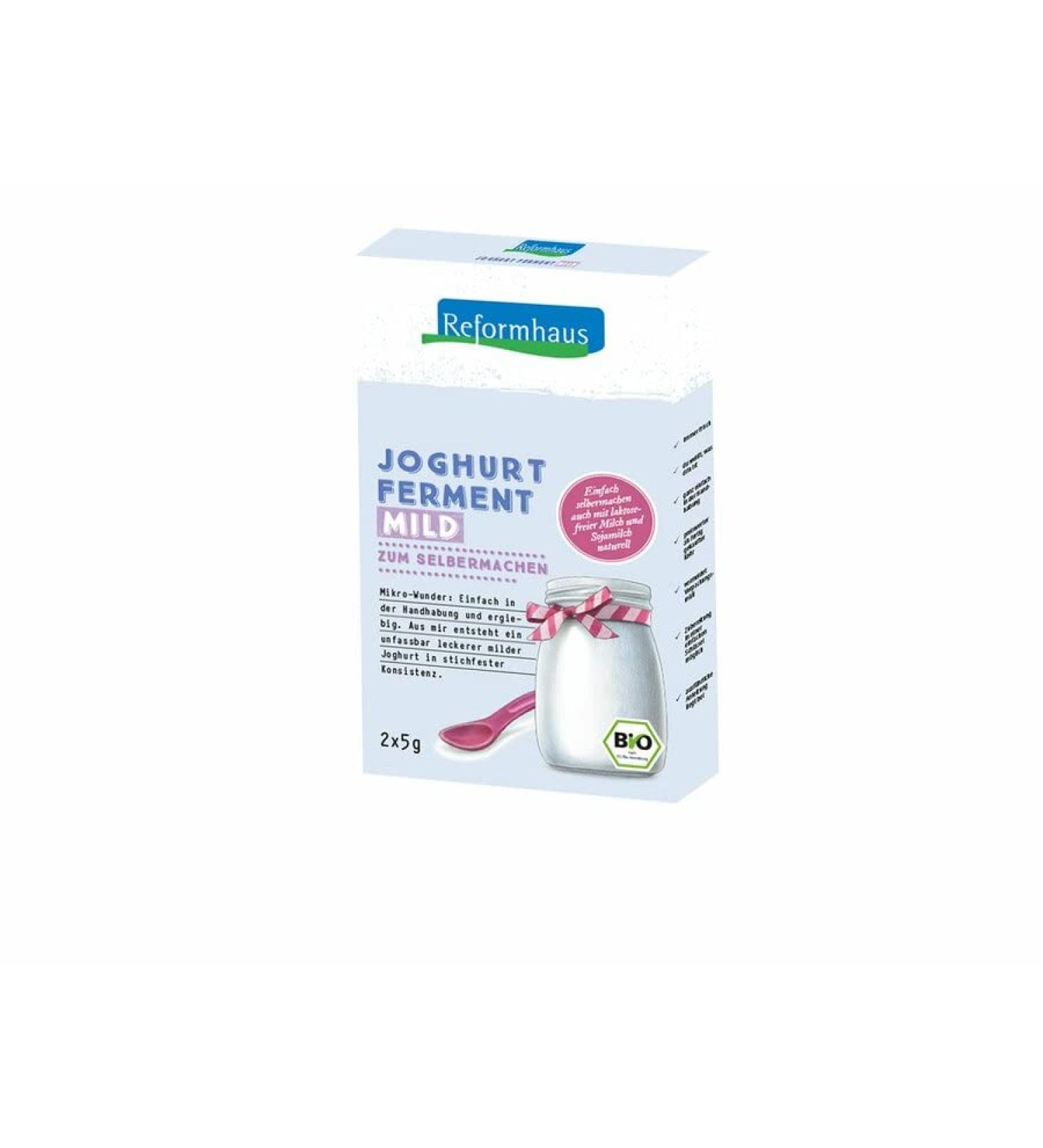 Yoghurt ferment. mild probiotic organic (2 pcs)