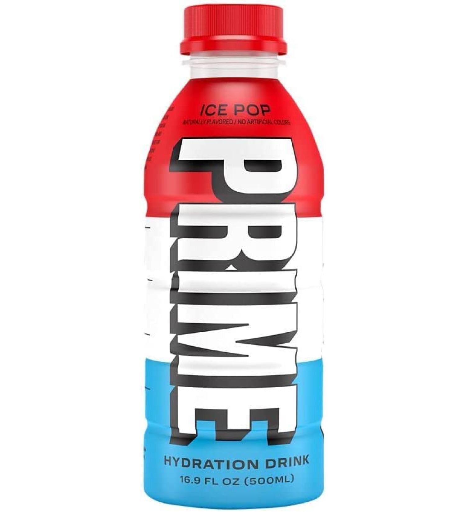 Prime Hydration Energy Drink - Ice Pop - 500ml - 1Bottle