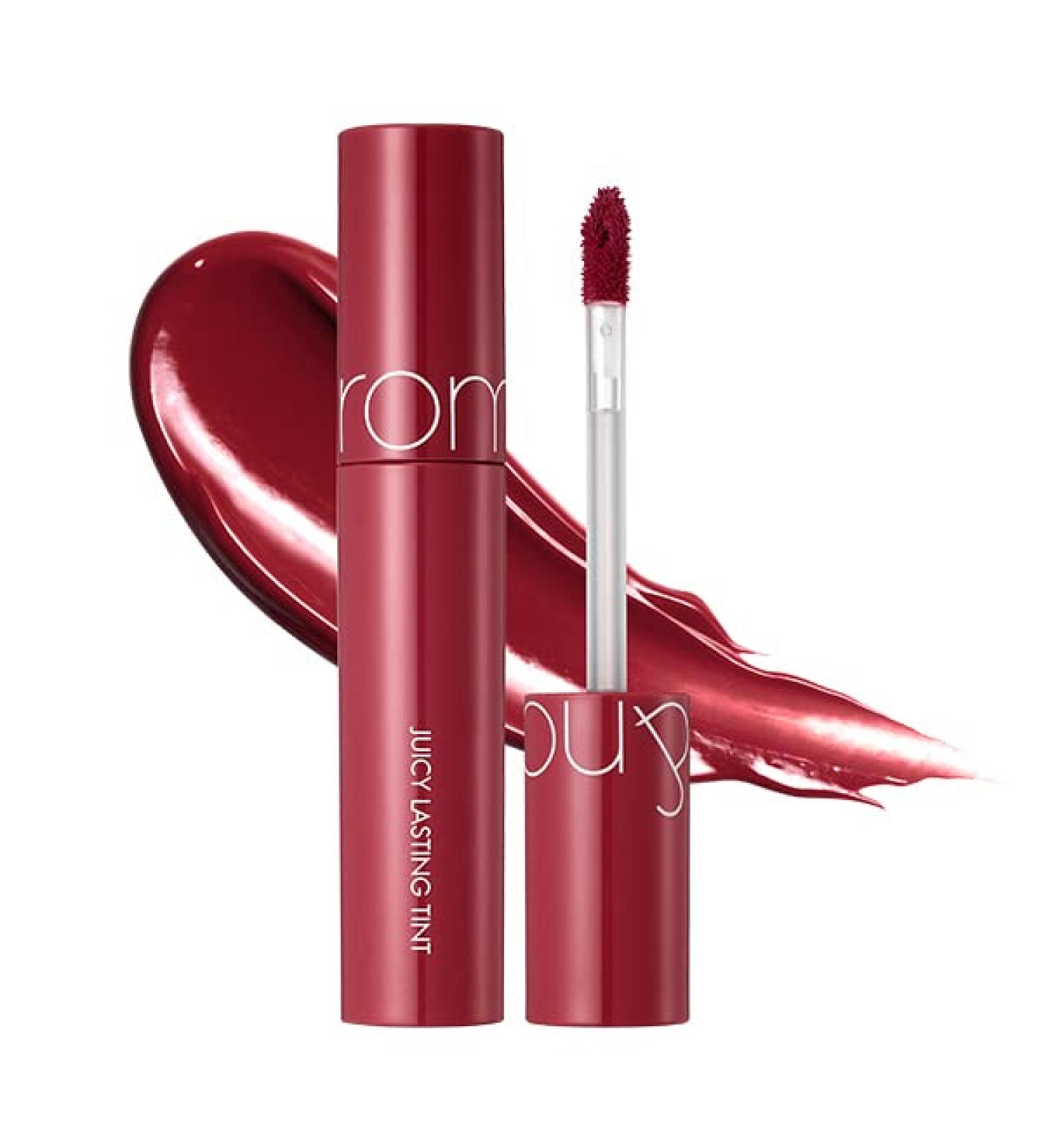 rom&nd Juicy Lasting Tint No.12 CHERRY BOMB | Long-Lasting Moisturizing Lip Tint for Daily Use - K-Beauty 5.5g/0.2oz - Buy Online on SooperMarket.com