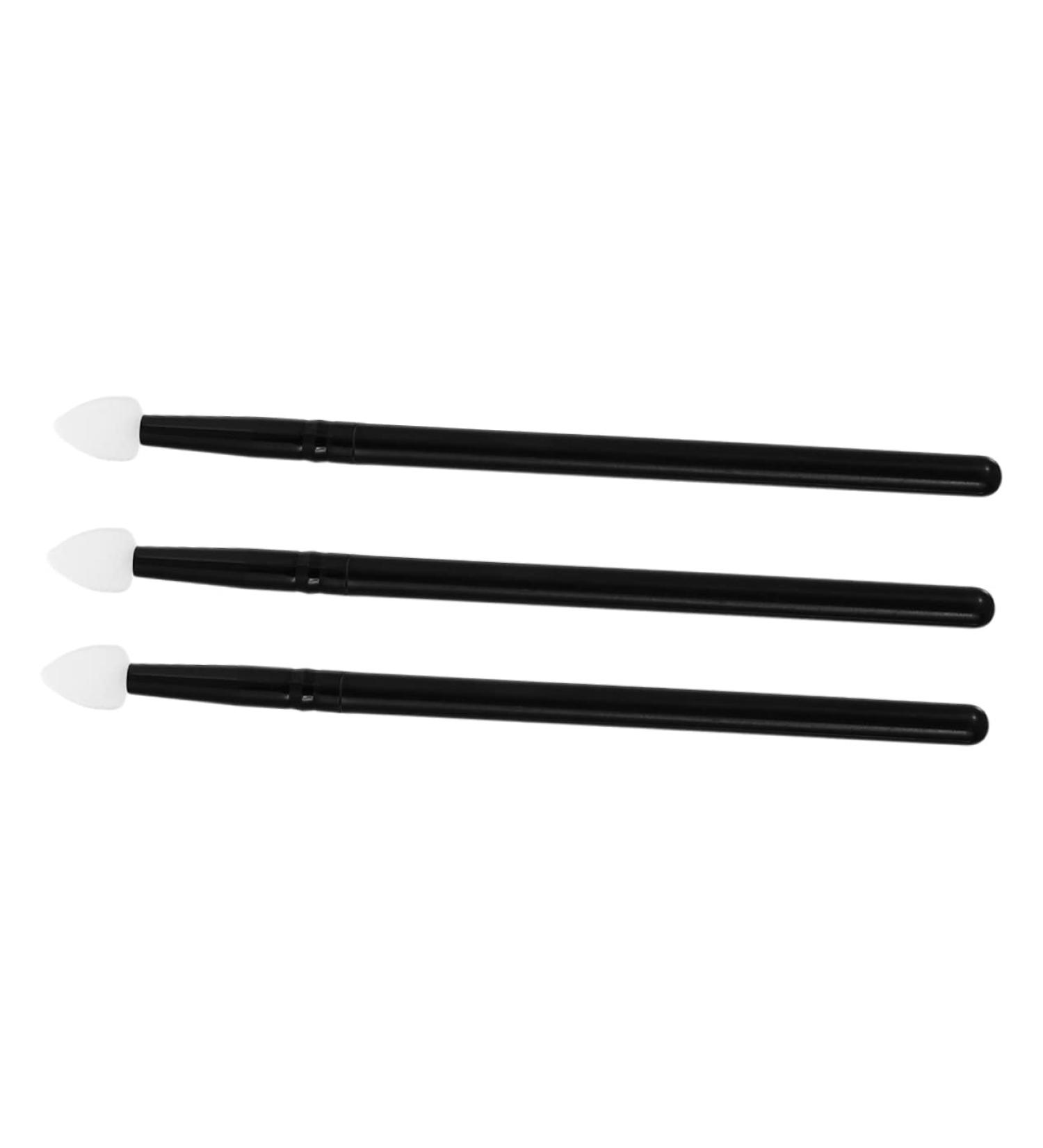 Mikinona 3pcs Makeup Brush Eyeshadow Cosmetic Applicator Eye Shadow Brush Eye Shadow Eyeshadow Sticks Makeup Accessory Eyeshadow Brush Cosmetics Kit Eye Shadow Stick Makeup Tool - Buy Online on SooperMarket.com