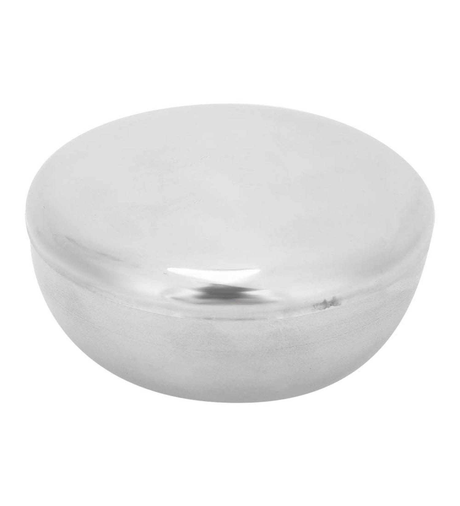 Premium Stainless Steel Razor Shell & Soap Cup for Men's Beard Care - Ideal Beard Rasi Bowl - Buy Online on SooperMarket.com