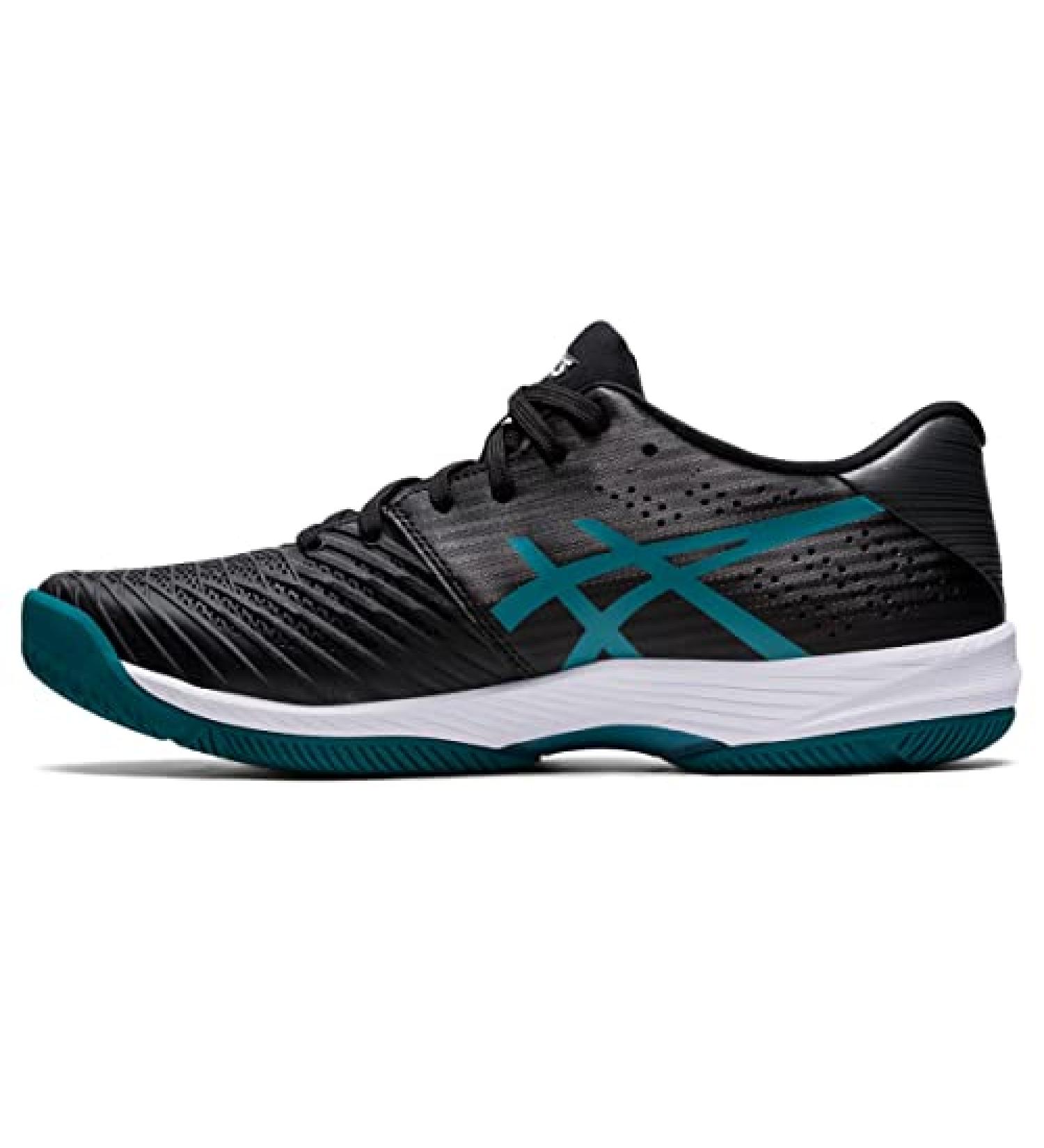 ASICS Solution Swift FlyteFoam Tennis Shoes 10.5 - Black/Misty Pine - Buy Online on SooperMarket.com